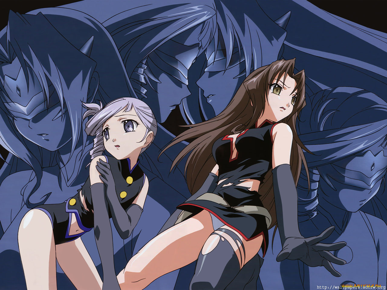 kiddy, grade, shadows, аниме