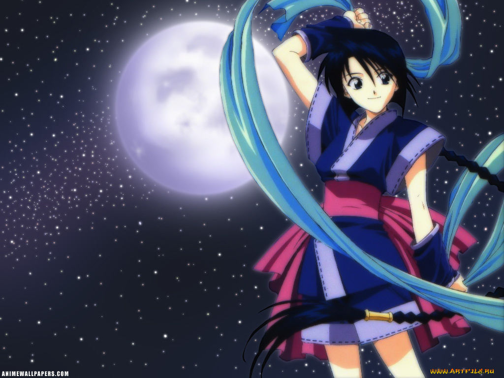 samurai, misao, аниме, rurouni, kenshin