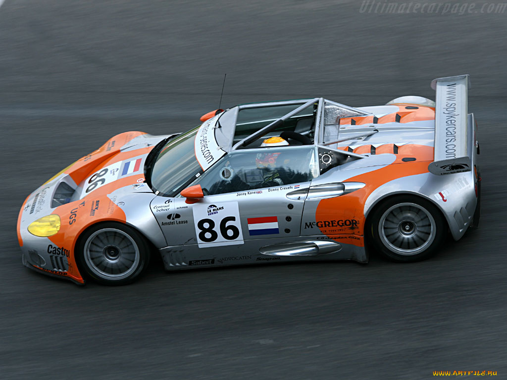 spyker, c8, gt2, спорт, автоспорт