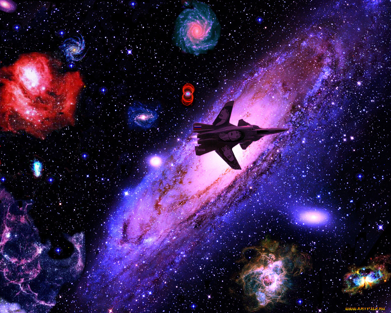 су47, спэйсшатл, космос, арт