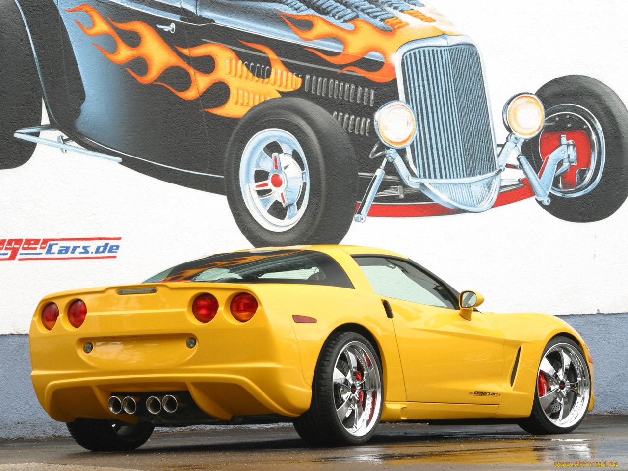 автомобили, corvette