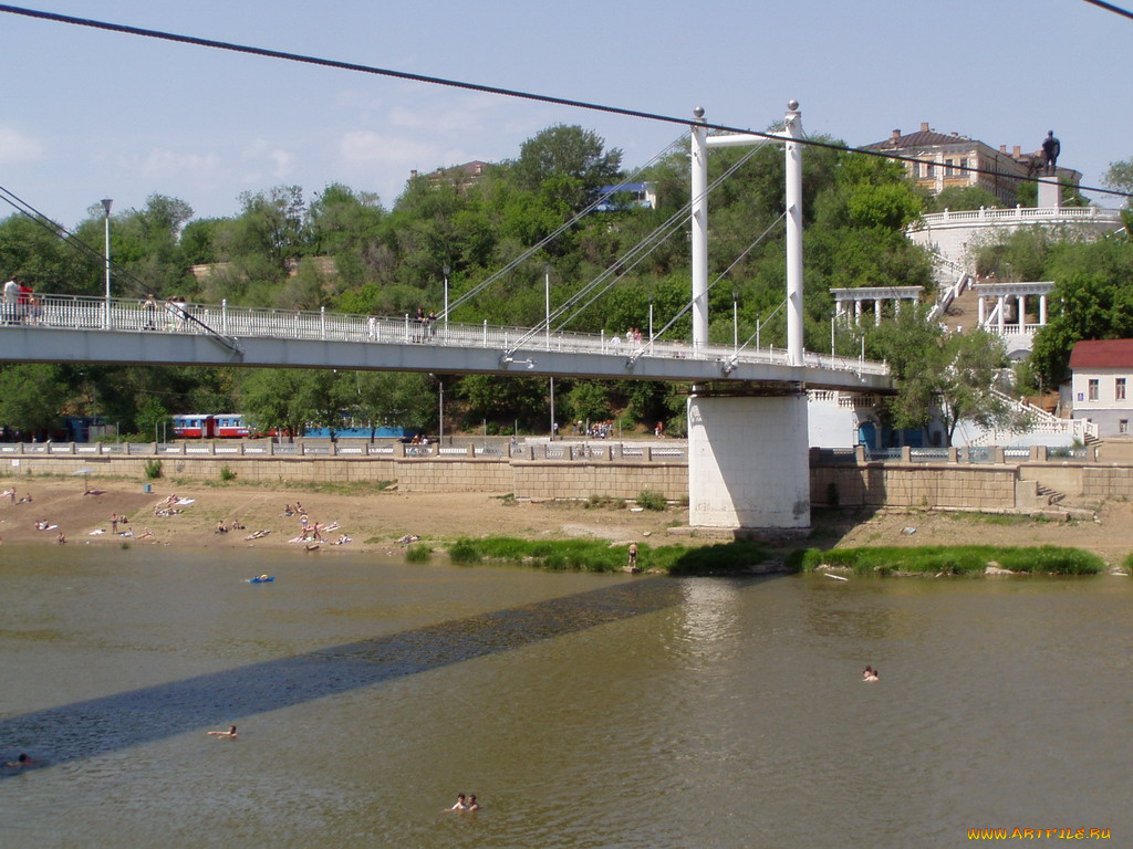 урал, оренбург, города, мосты