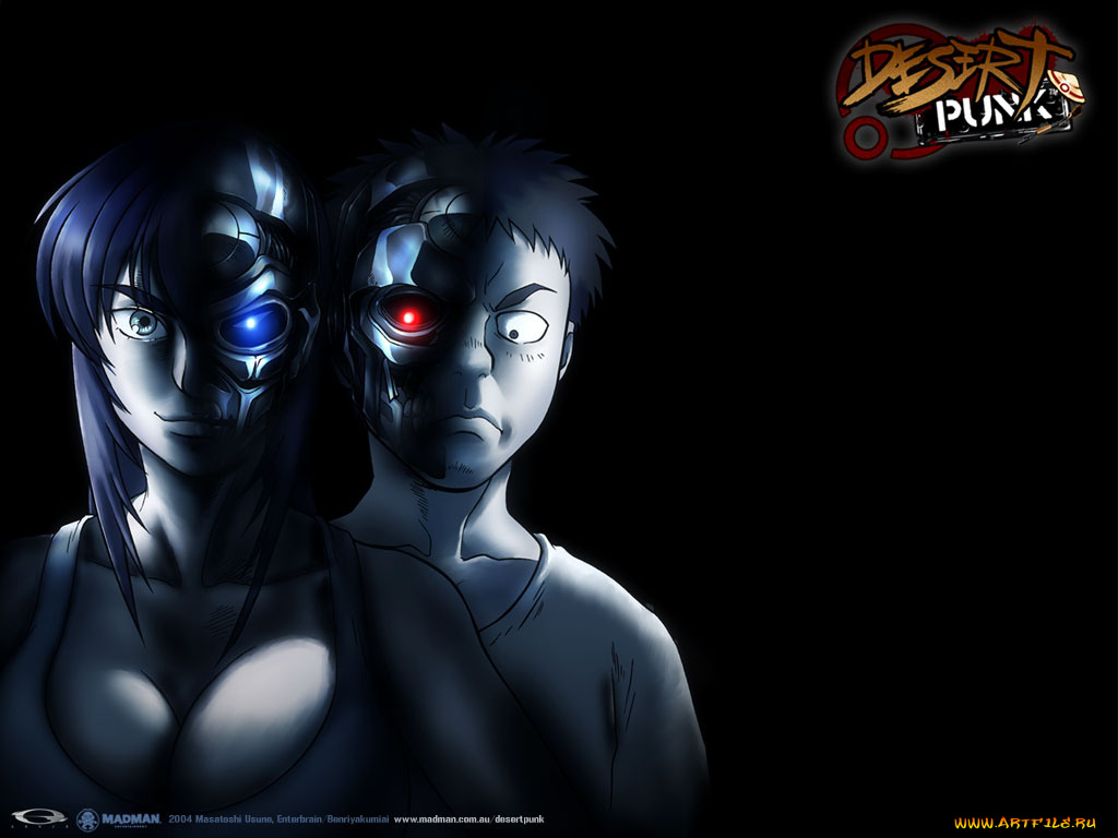 аниме, desert, punk