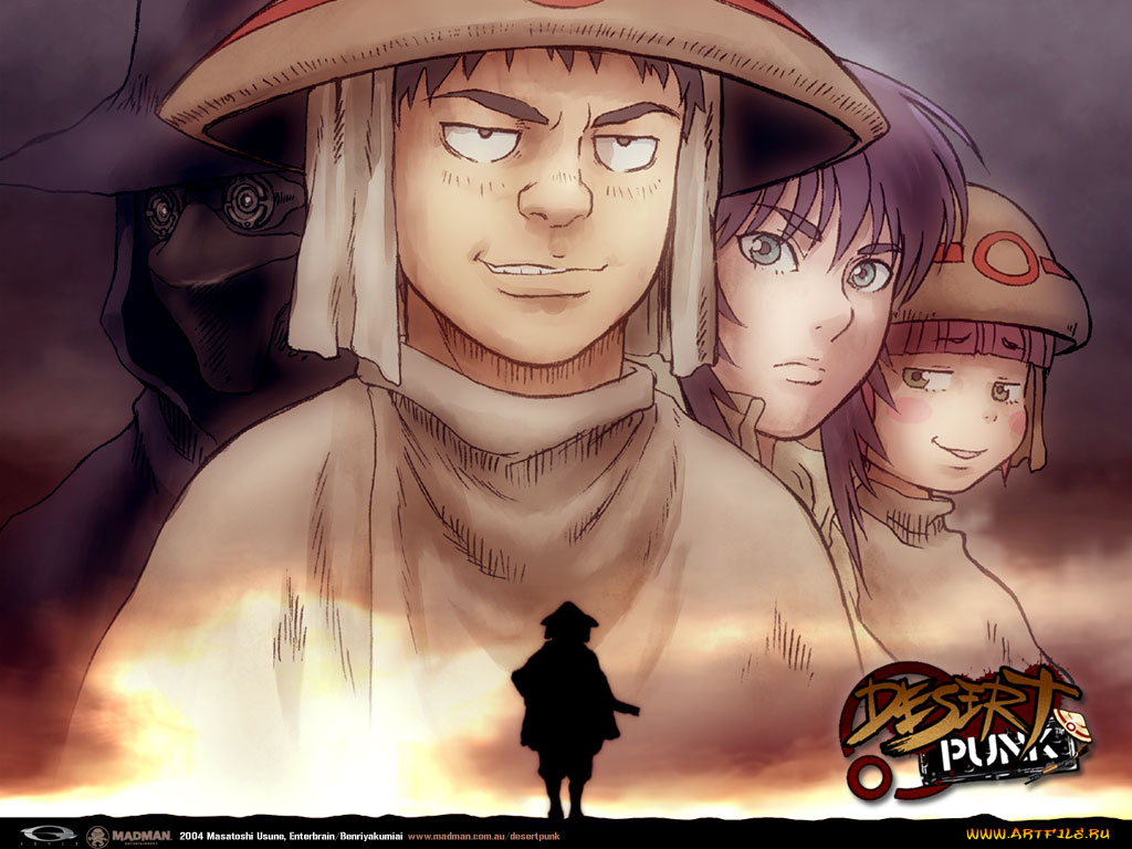 аниме, desert, punk