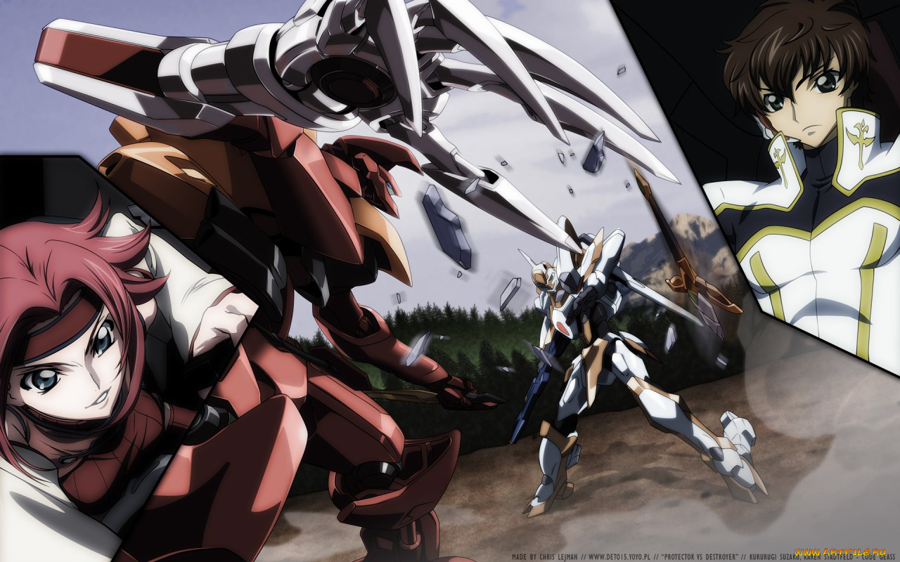 аниме, code, geass