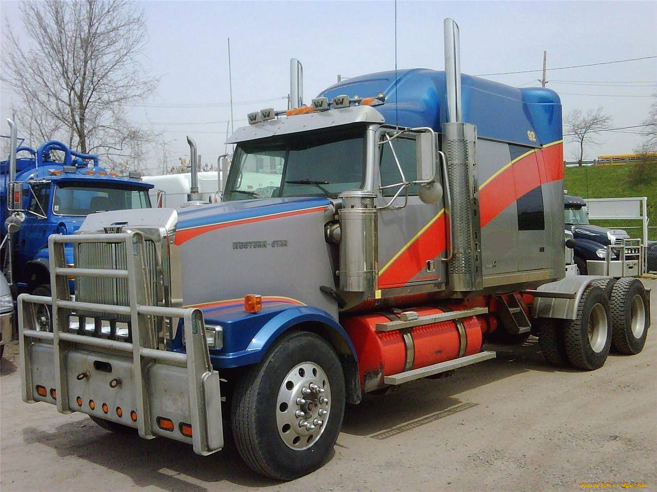 автомобили, western, star