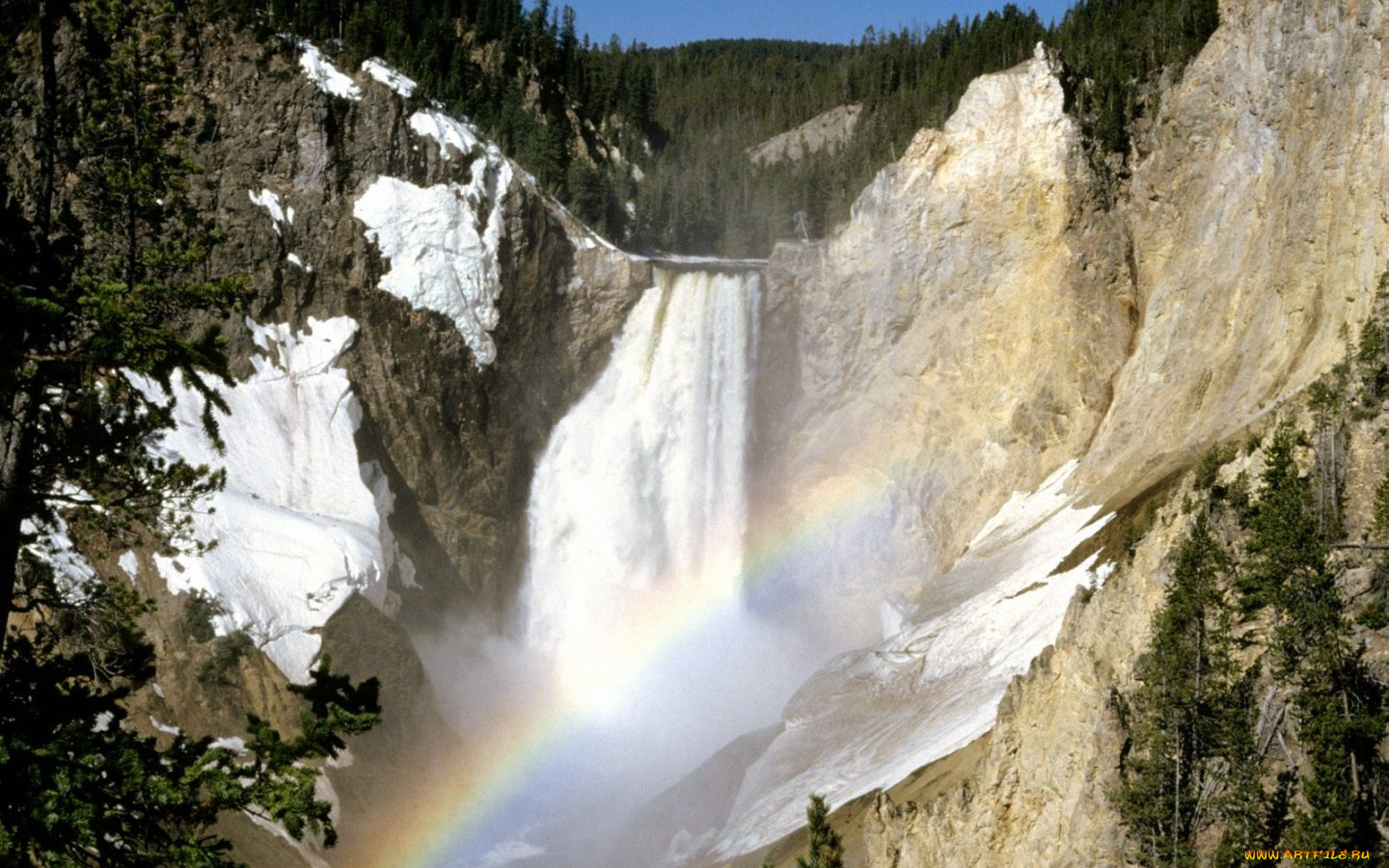 природа, водопады