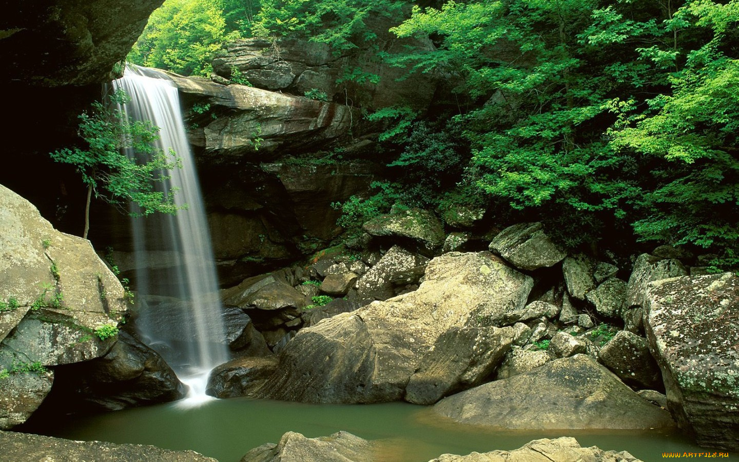 природа, водопады