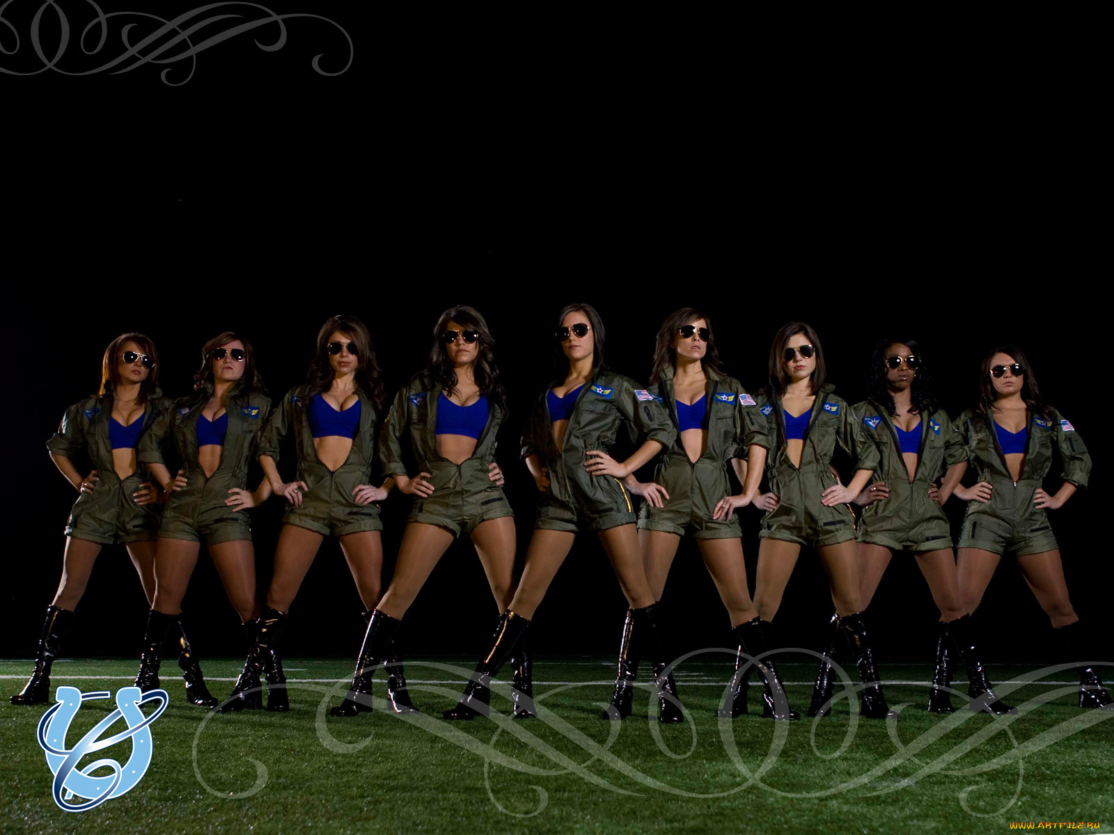 спорт, группы, поддержки