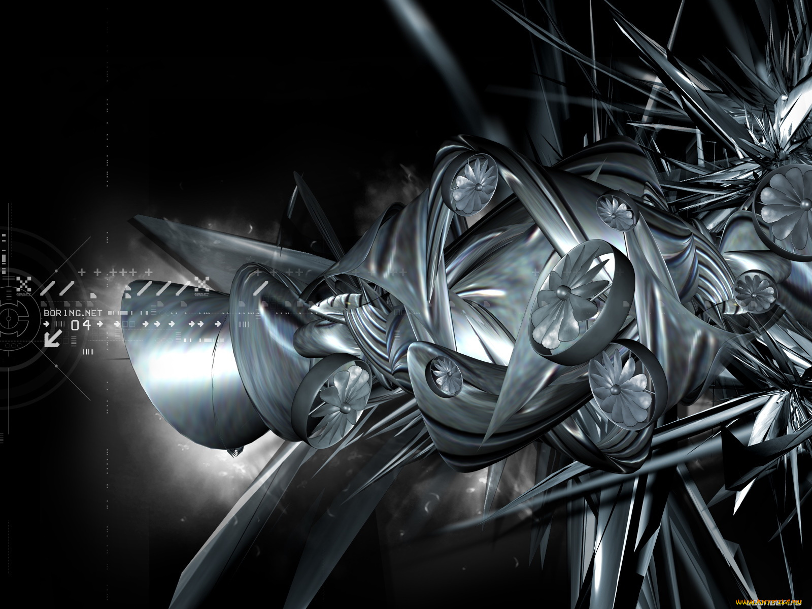 3д, графика, abstract, абстракции