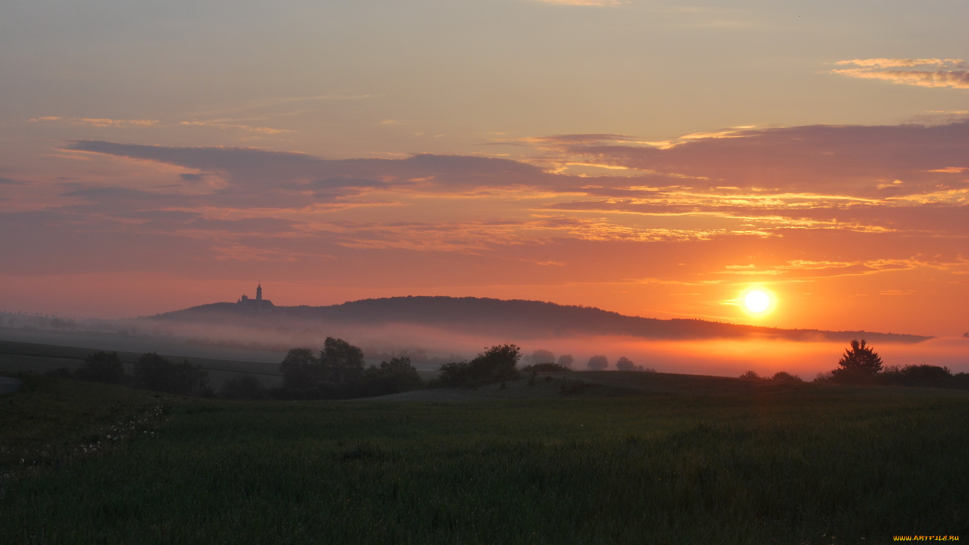 природа, восходы, закаты