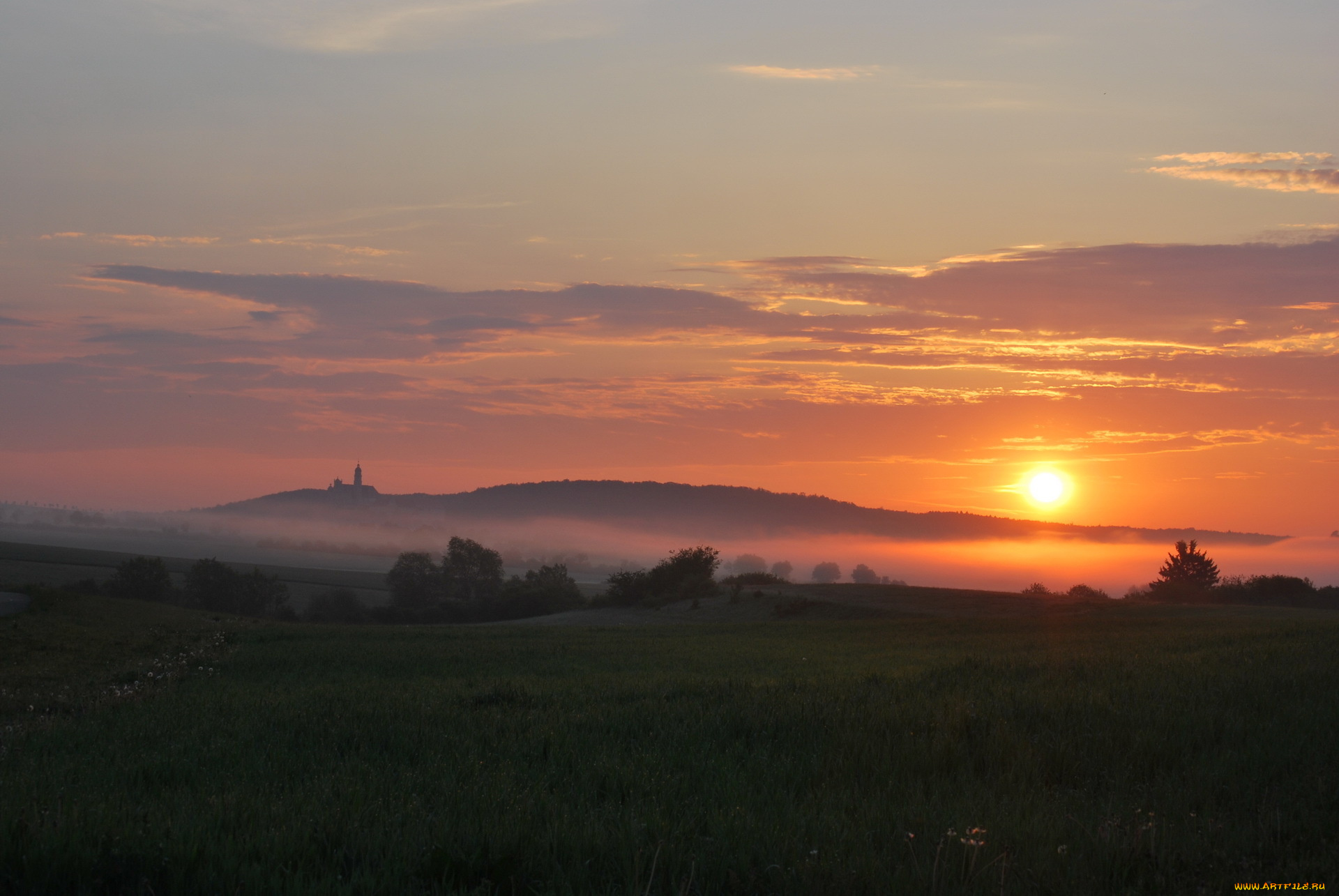 природа, восходы, закаты