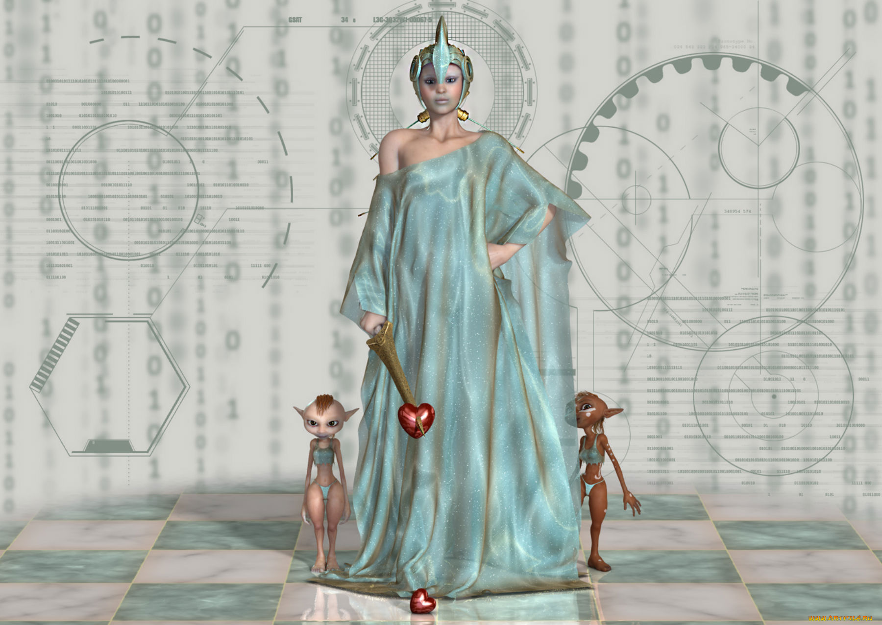 3д, графика, fantasy, фантазия, jh