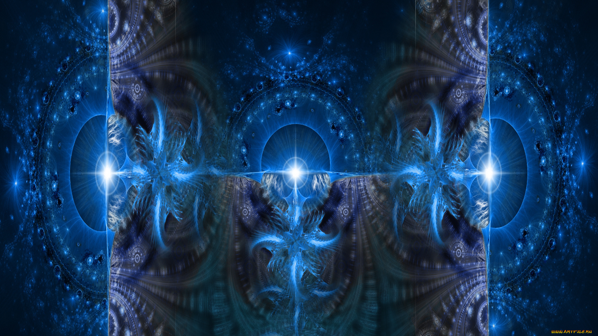 3д, графика, fractal, фракталы, узор, цвета, фон