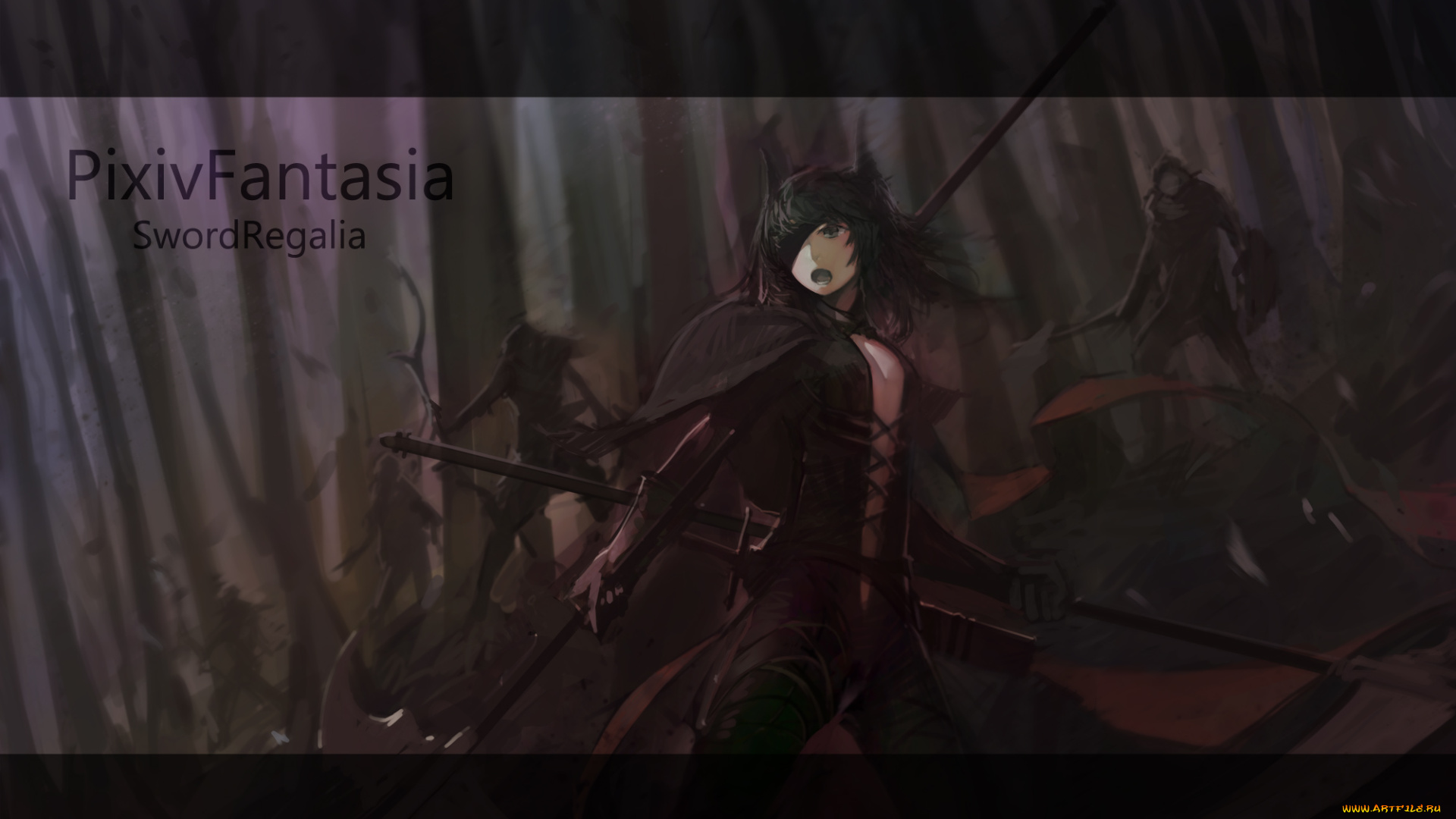 аниме, pixiv, fantasia