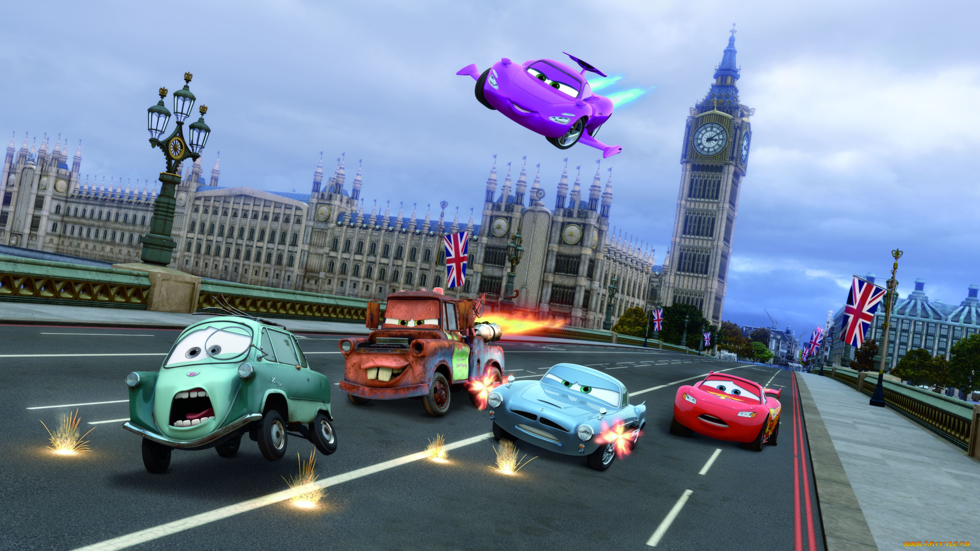 cars, мультфильмы, тачки, 2, машинки, pixar