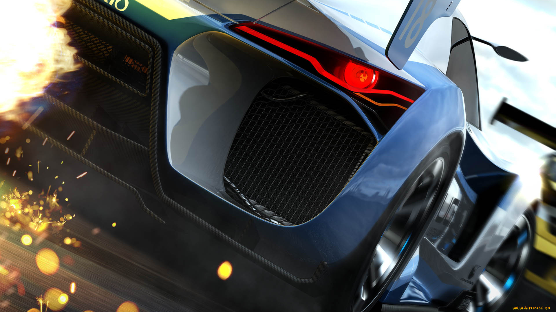 ridge, racer, unbounded, видео, игры