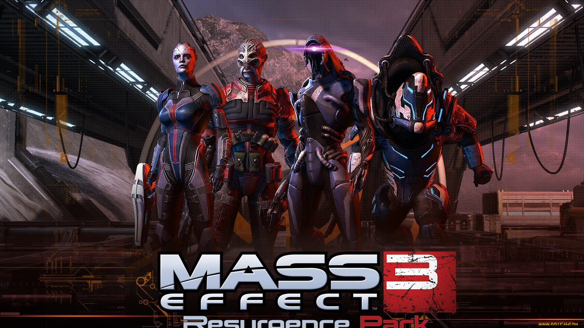 видео, игры, mass, effect, существа
