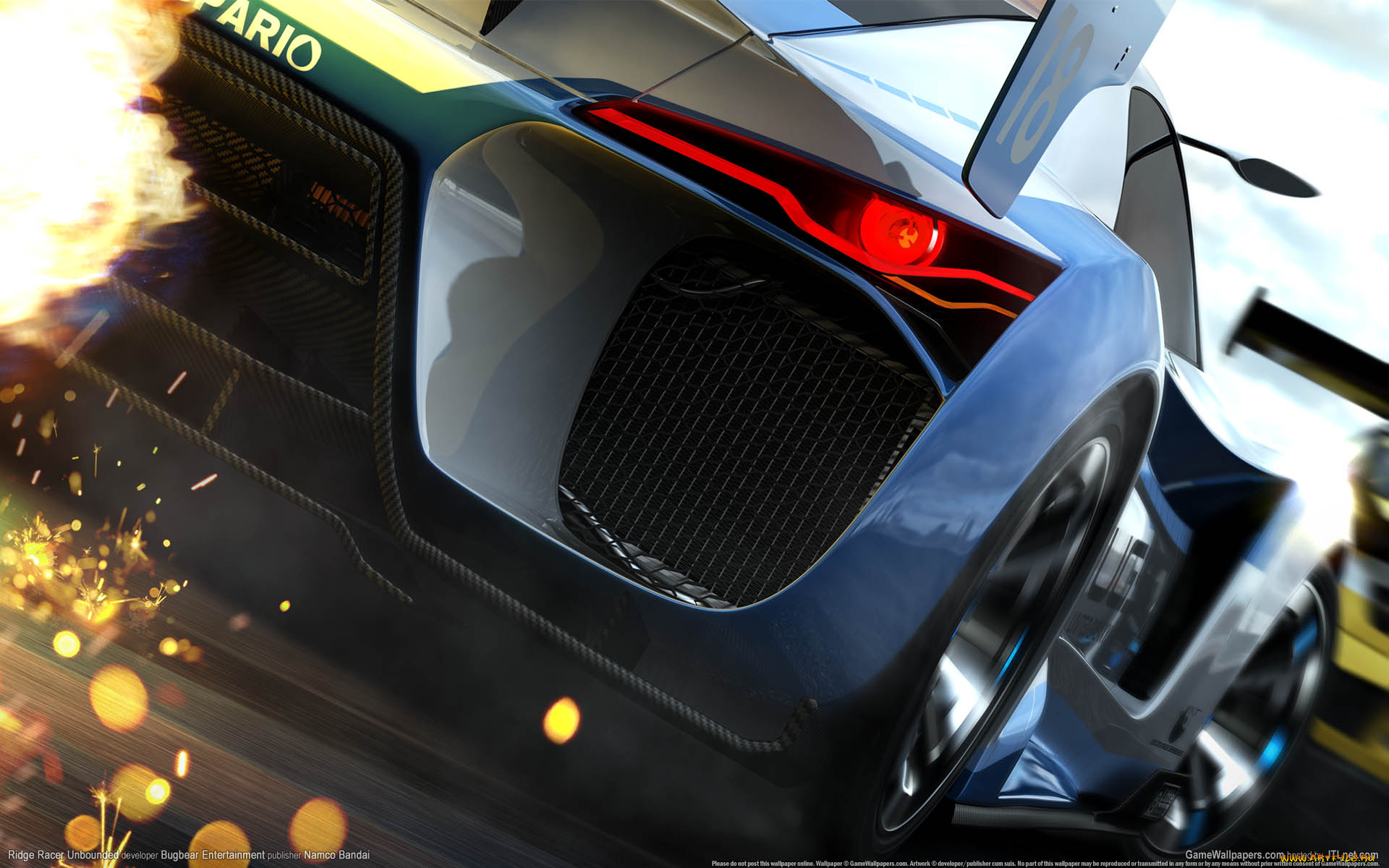 ridge, racer, unbounded, видео, игры