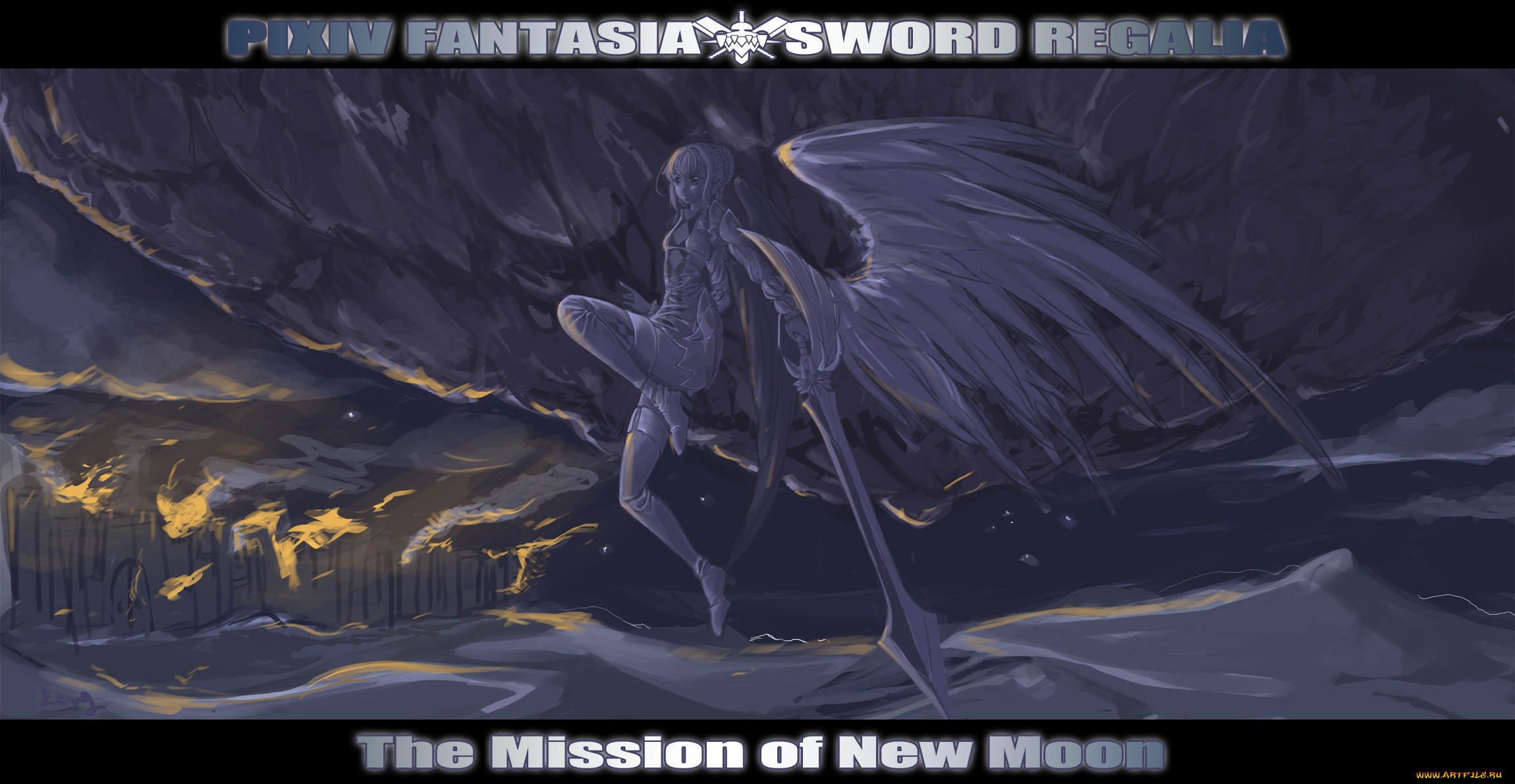 аниме, pixiv, fantasia