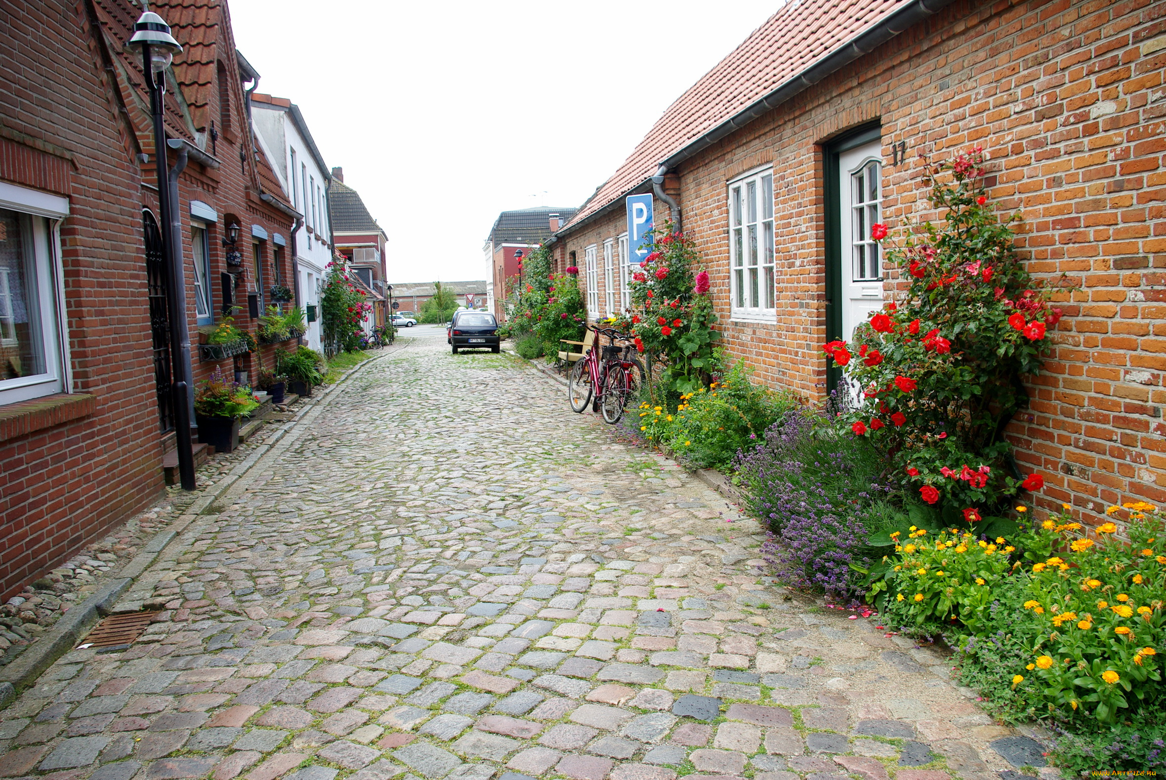 города, улицы, площади, набережные, хузум, германия