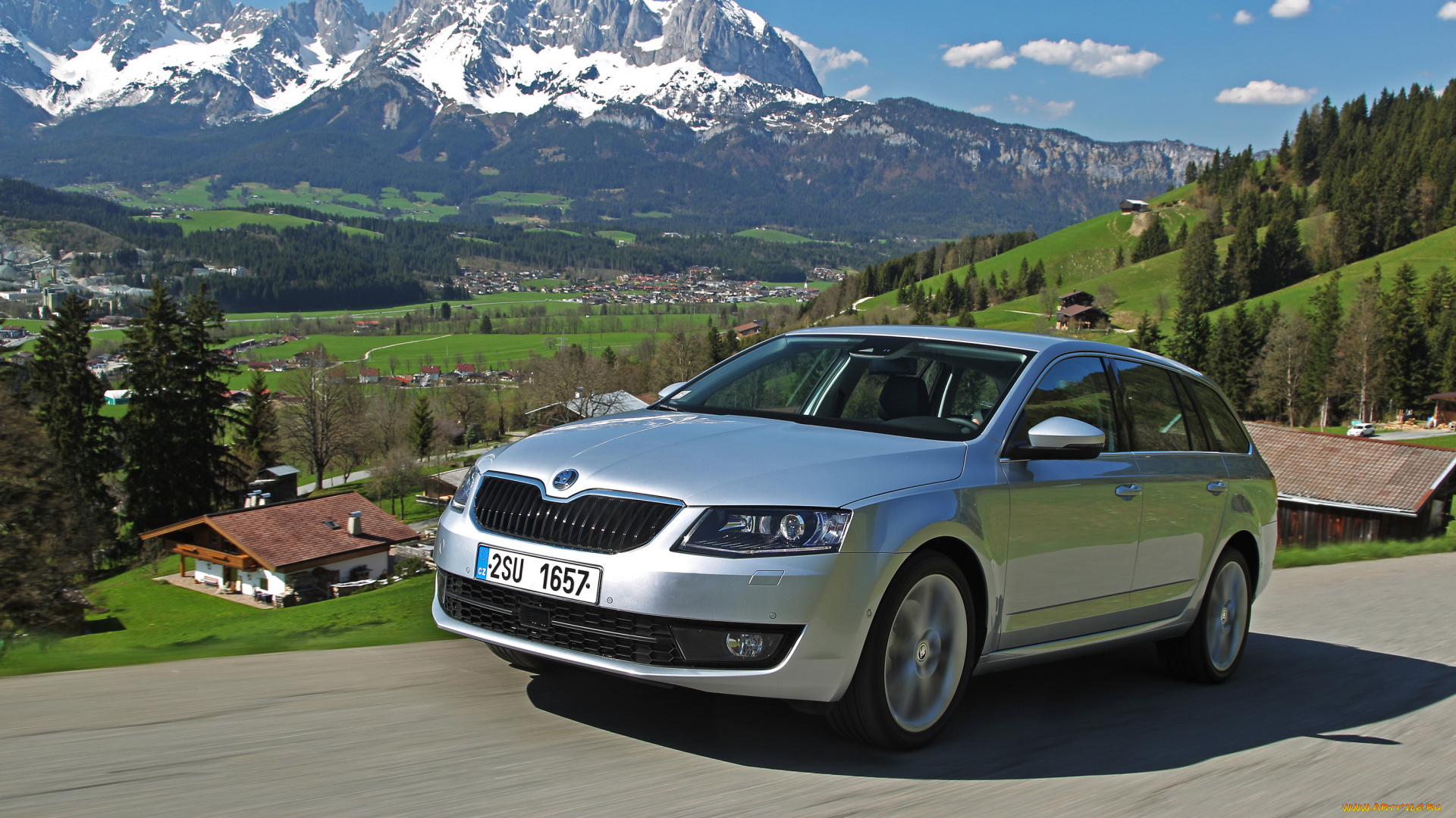 2013, skoda, octavia, wagon, 4x4, автомобили