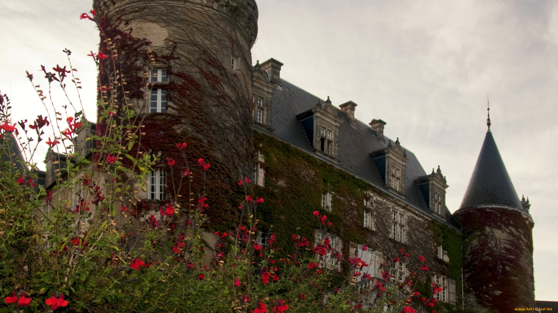 замок, de, la, cote, франция, города, дворцы, замки, крепости, парк