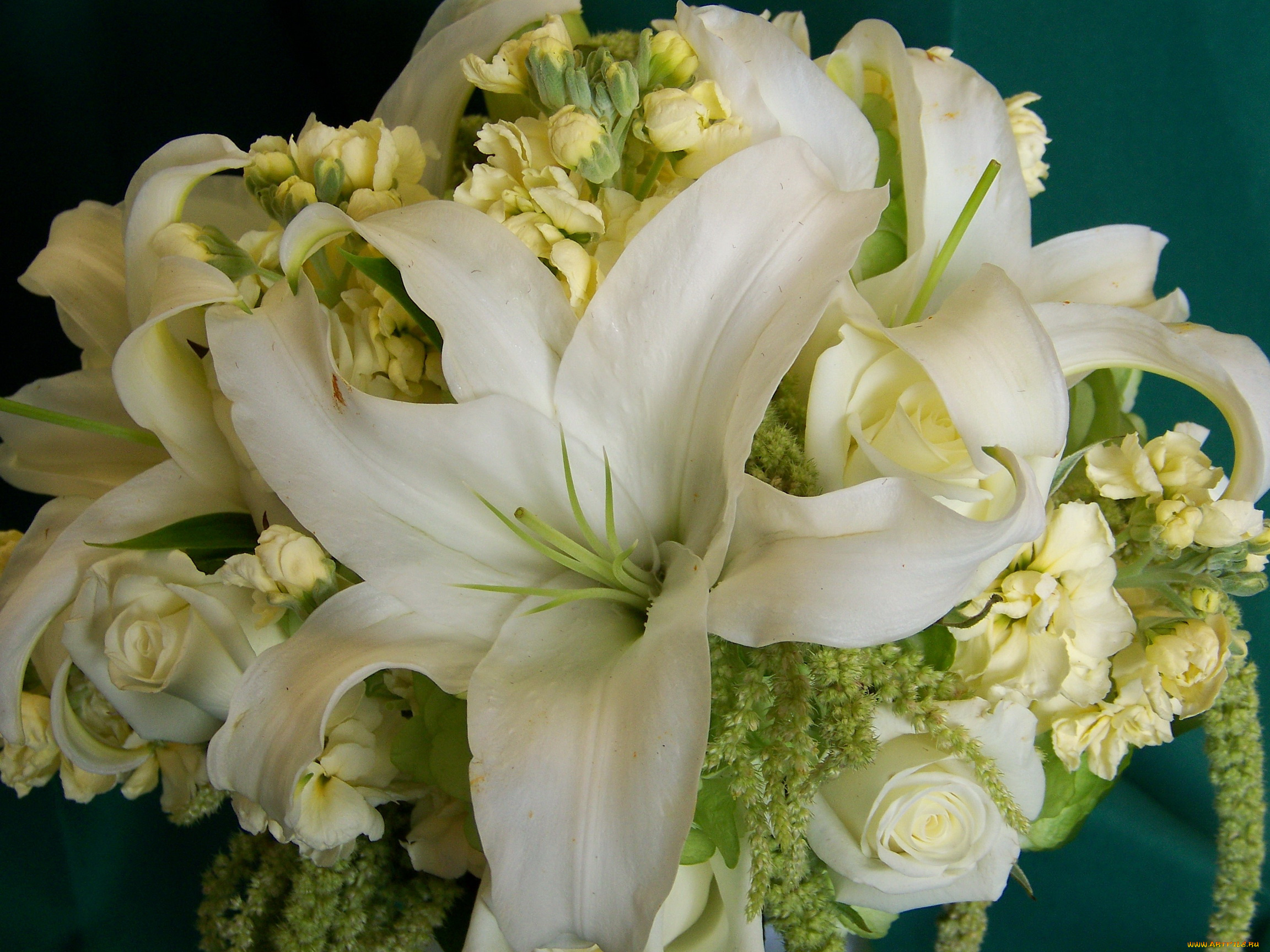 цветы, букеты, композиции, букет, лилии, розы