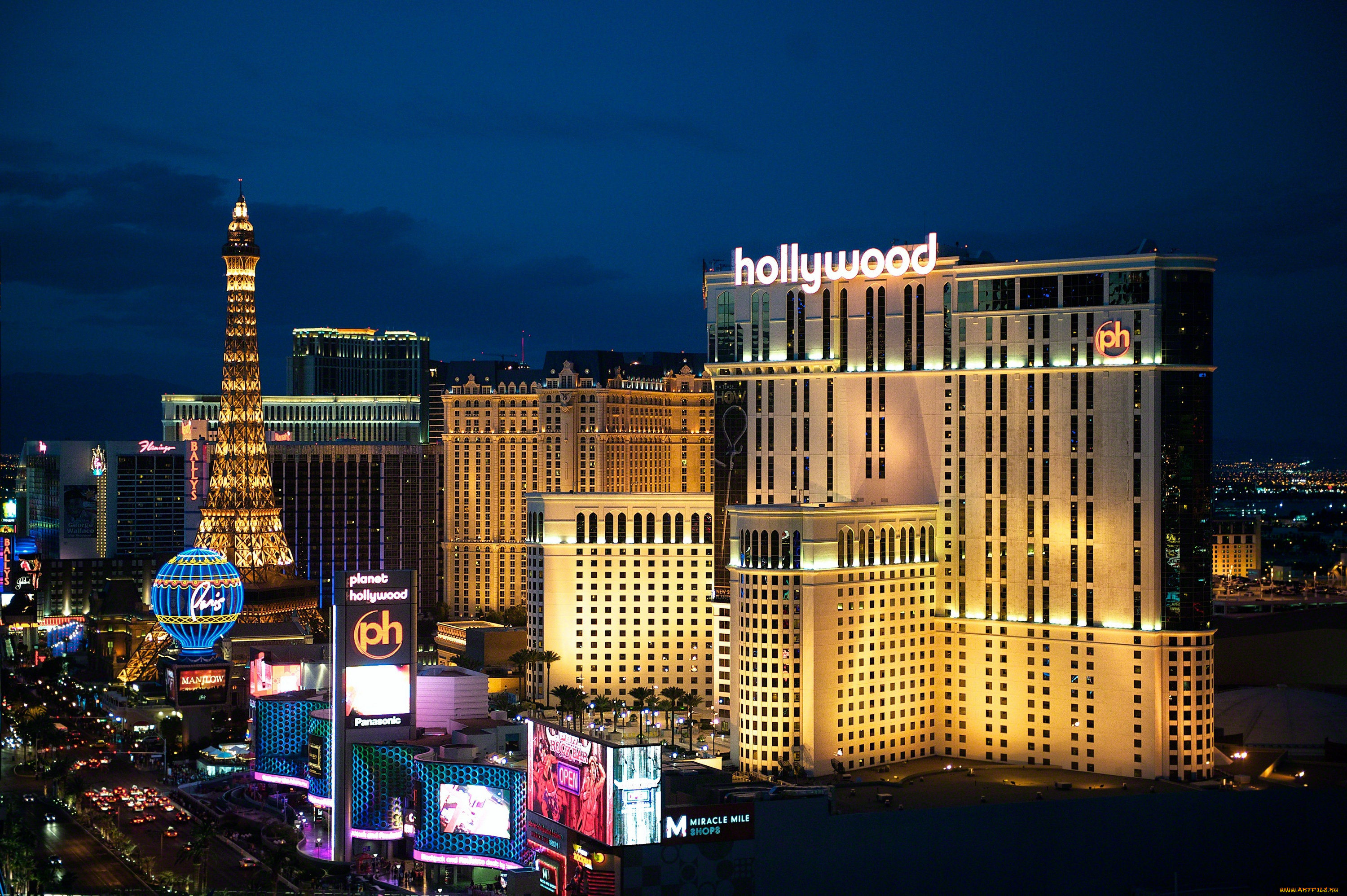 города, лас, вегас, сша, невада