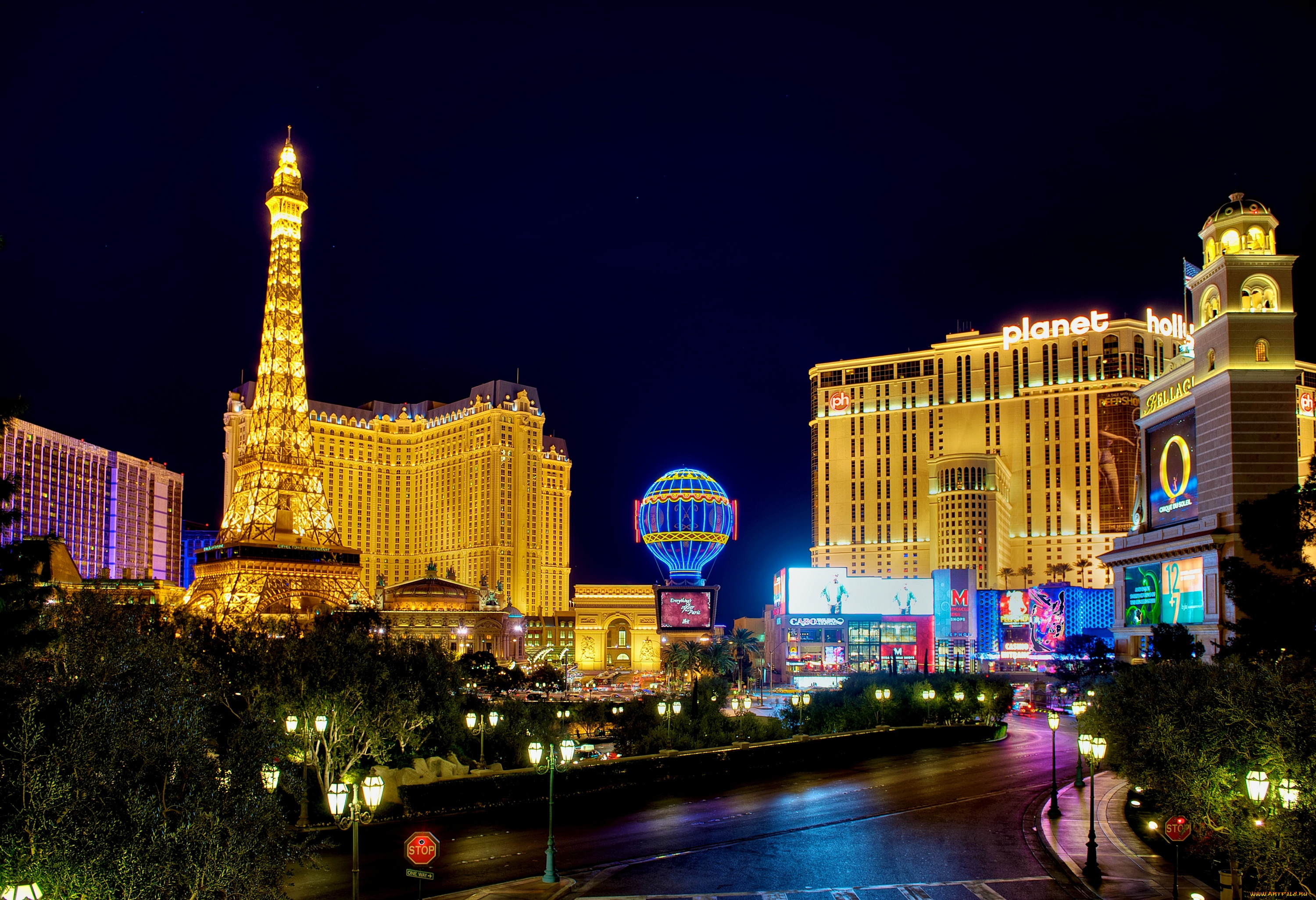 города, лас, вегас, сша, казино