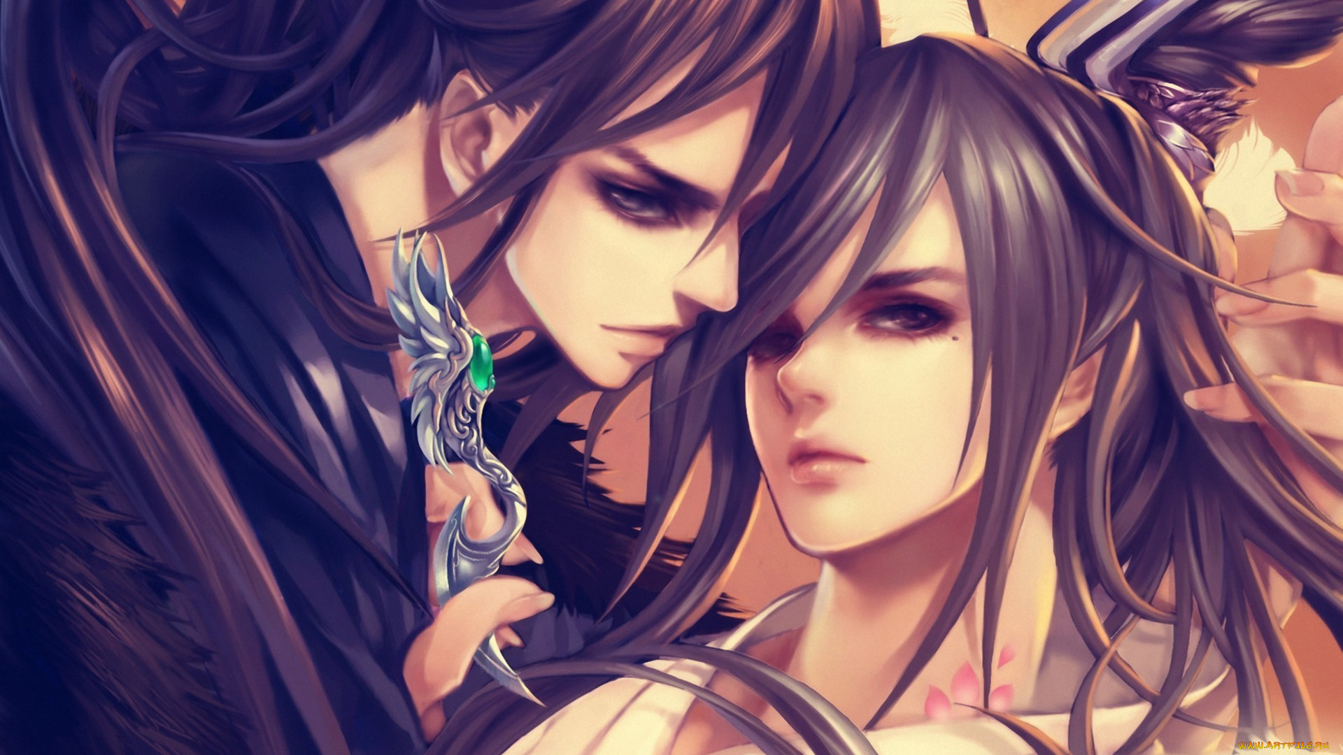 аниме, *unknown, , другое, пара, парень, девушка