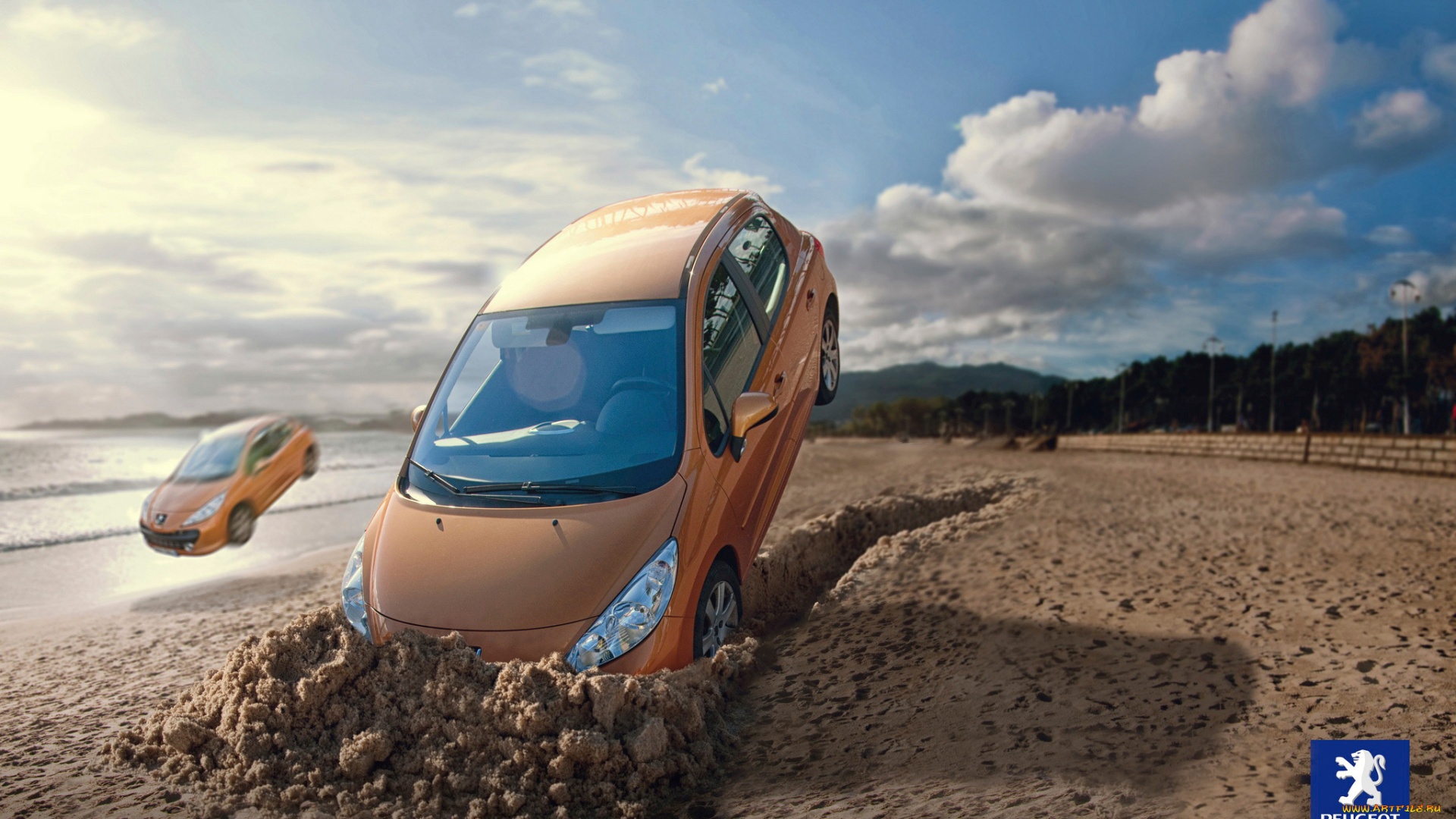 автомобили, peugeot, rubеn, chase, peugeot-207, концептуальная, фотография