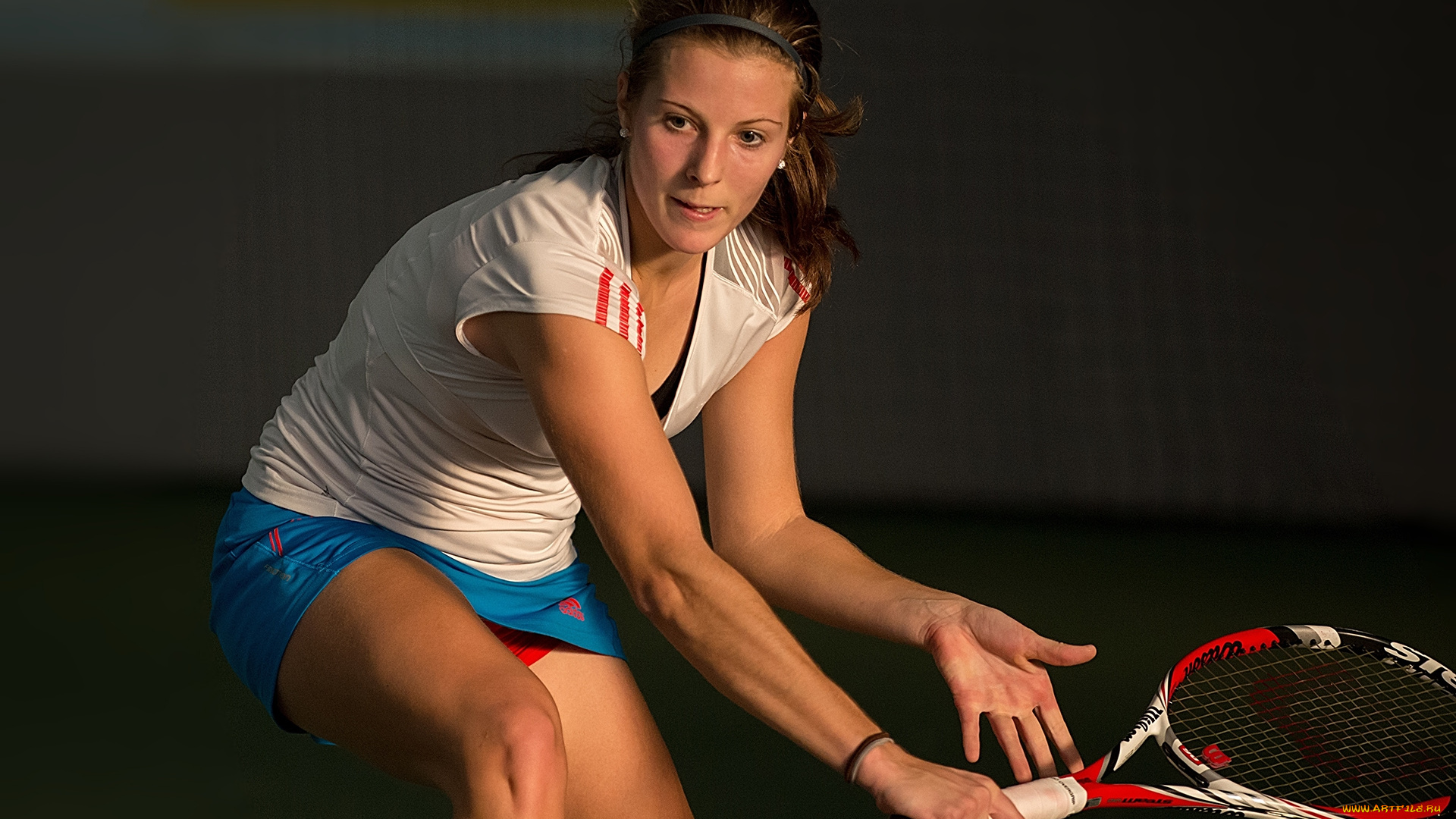 niketta, sina, спорт, теннис, ракетка, девушка