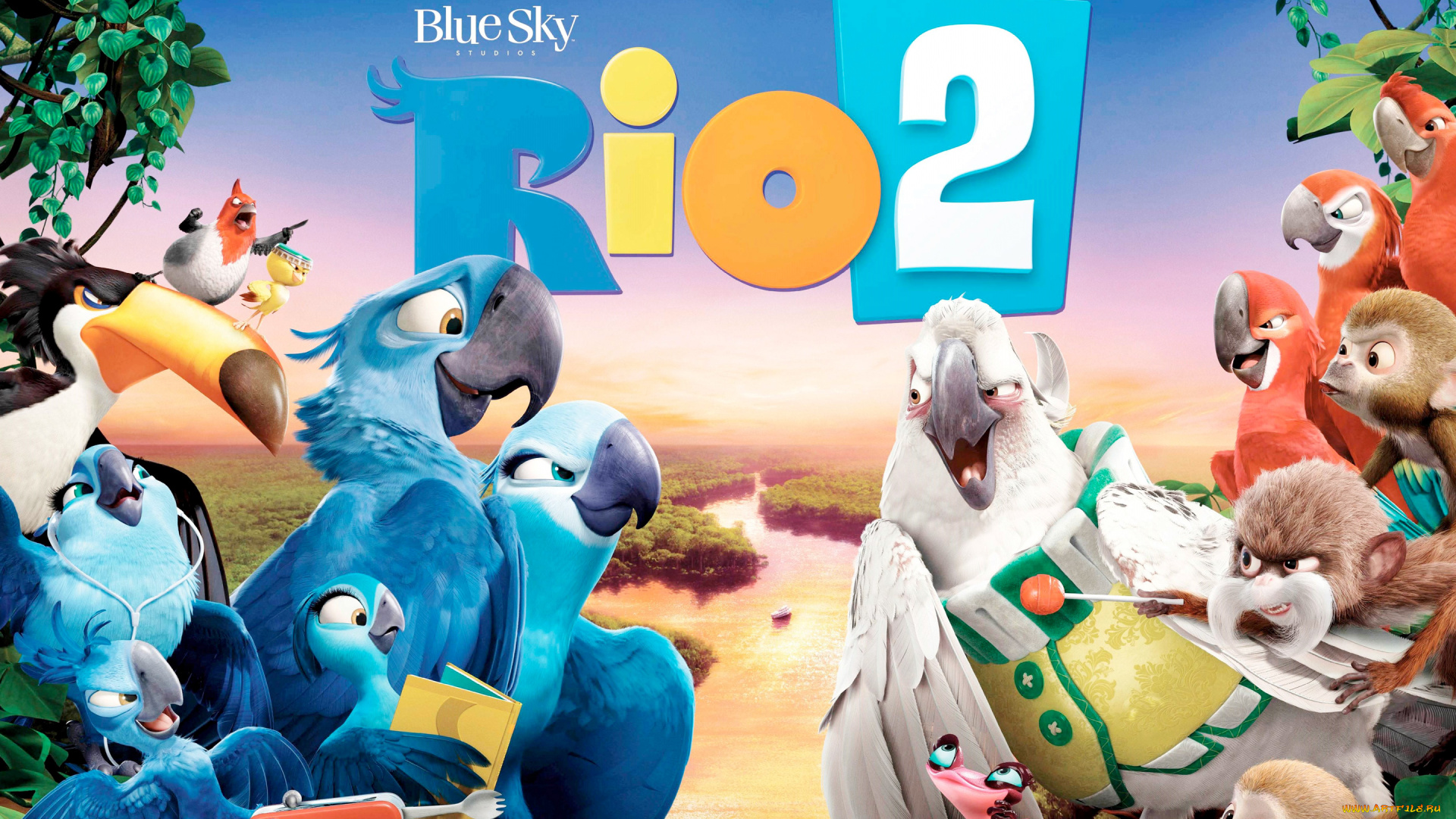 rio, 2, мультфильмы, рио, 2