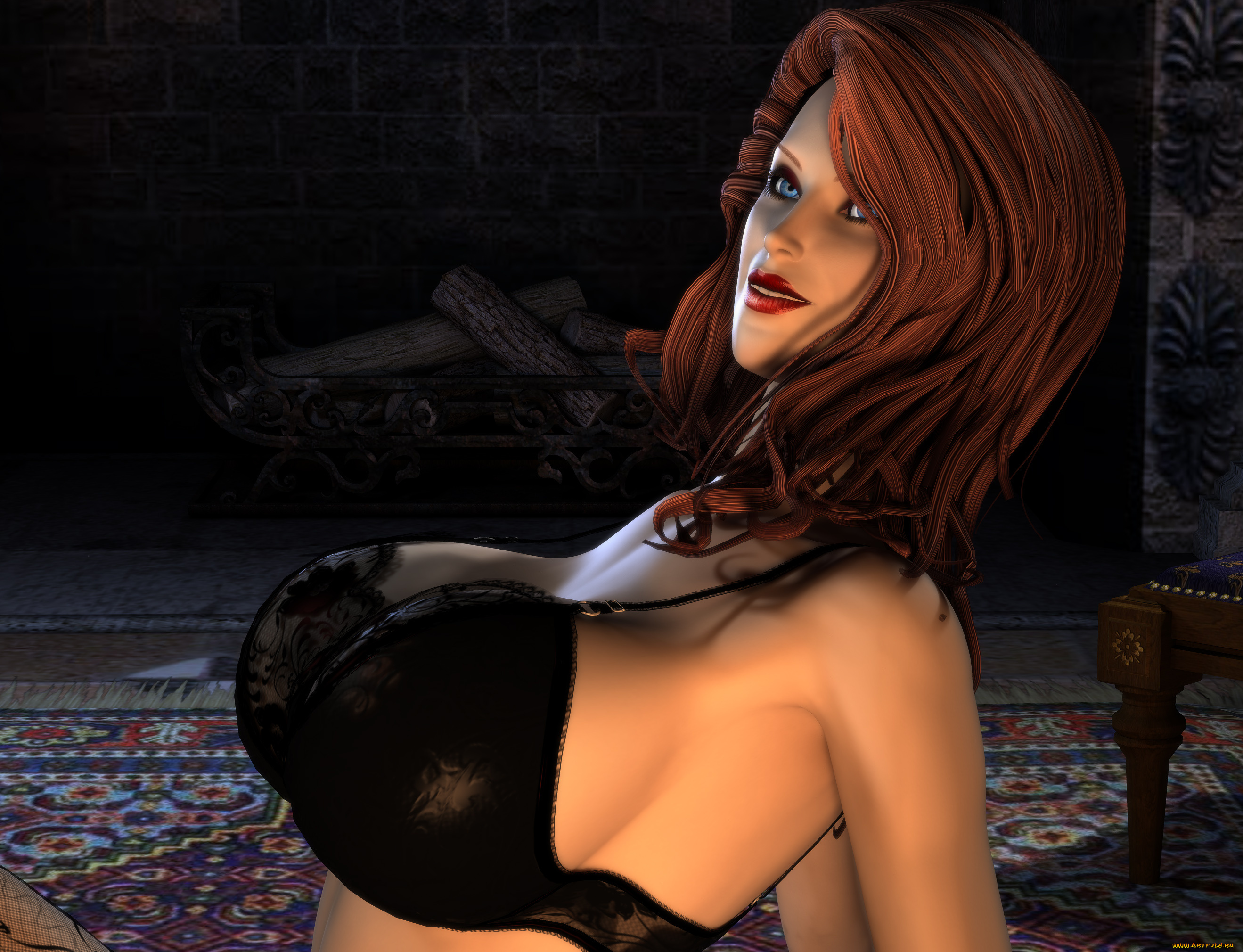 3д, графика, people, , люди, взгляд, девушка