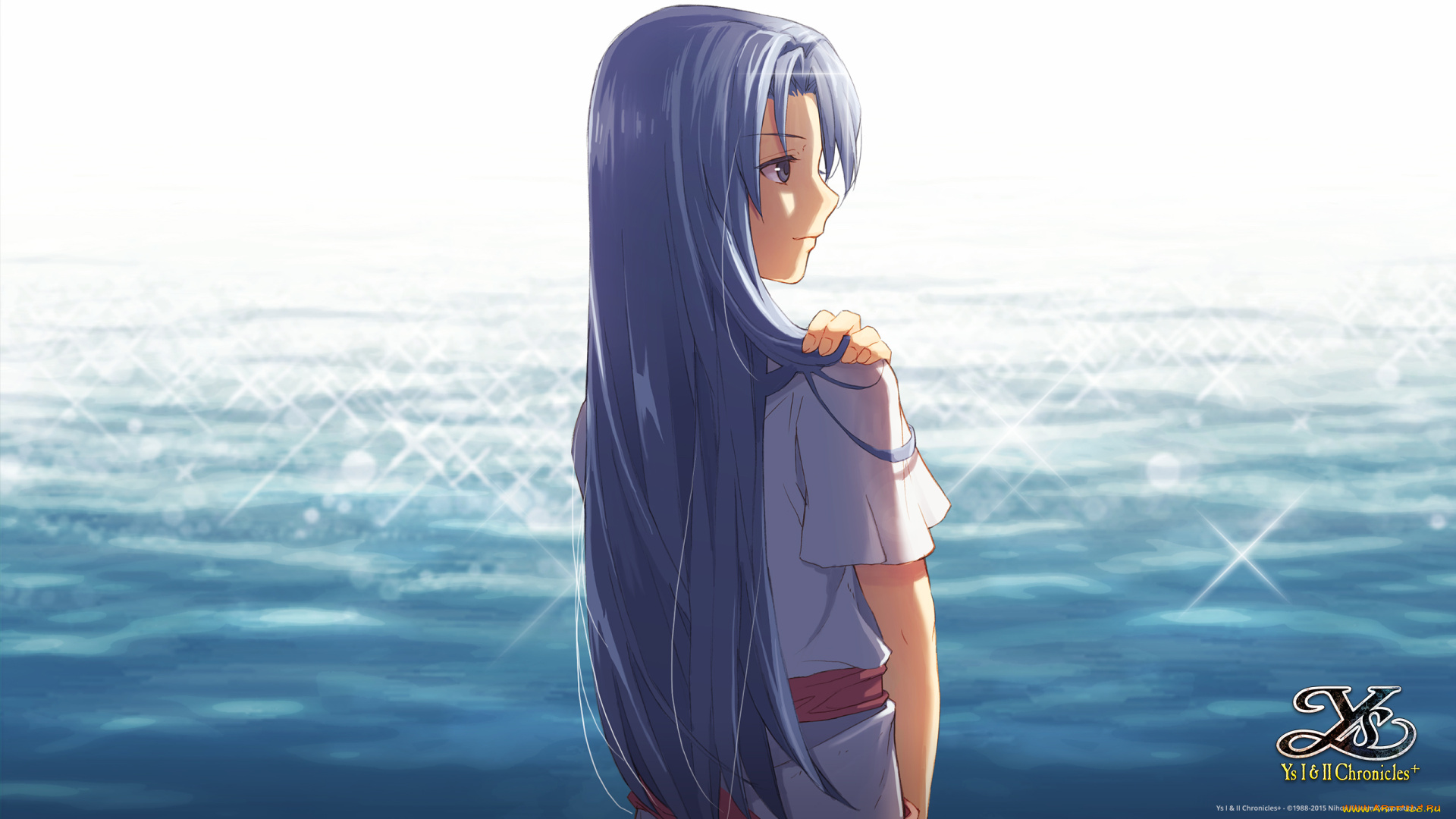 аниме, ys, vi, , the, ark, of, napishtim, девушка, арт, enami, katsumi, ys