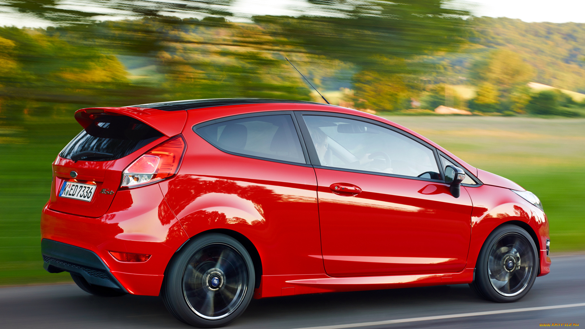 автомобили, ford, zetec, s, red, 2014г, fiesta, красный