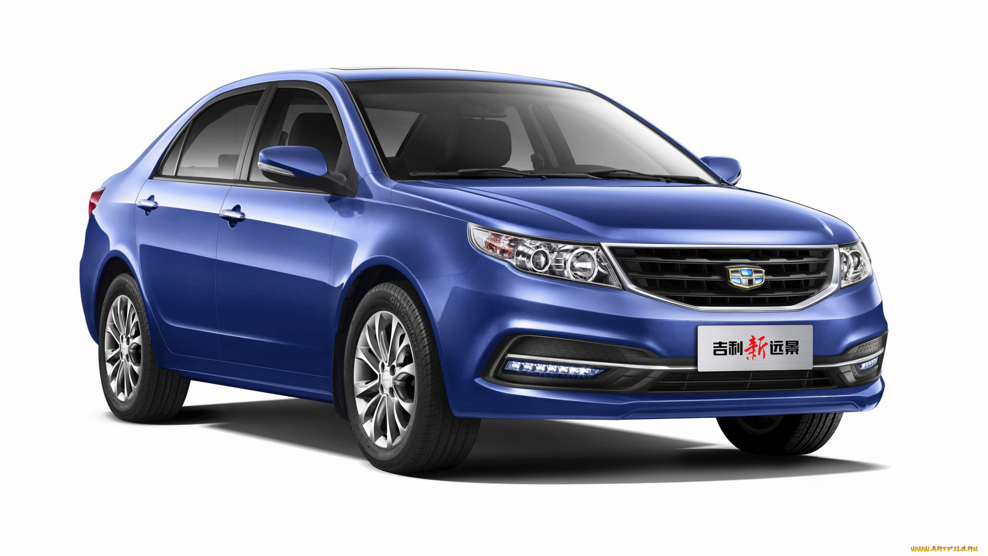 автомобили, geely, vision, gc7, синий, 2015г