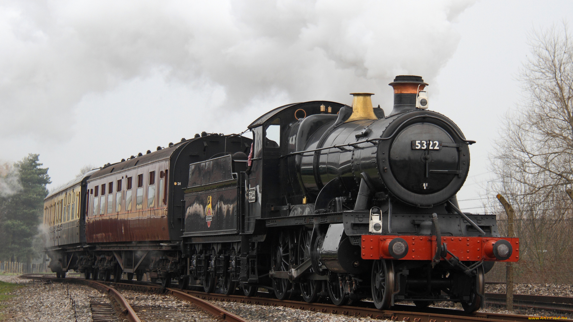 техника, паровозы, паровоз, дорога, рельсы, железная