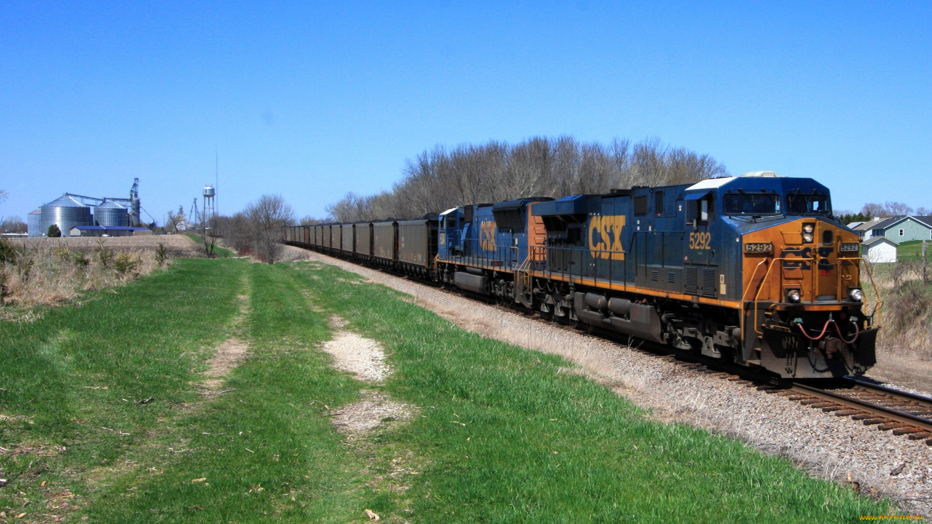 техника, поезда, локомотив, состав, железная, рельсы, дорога