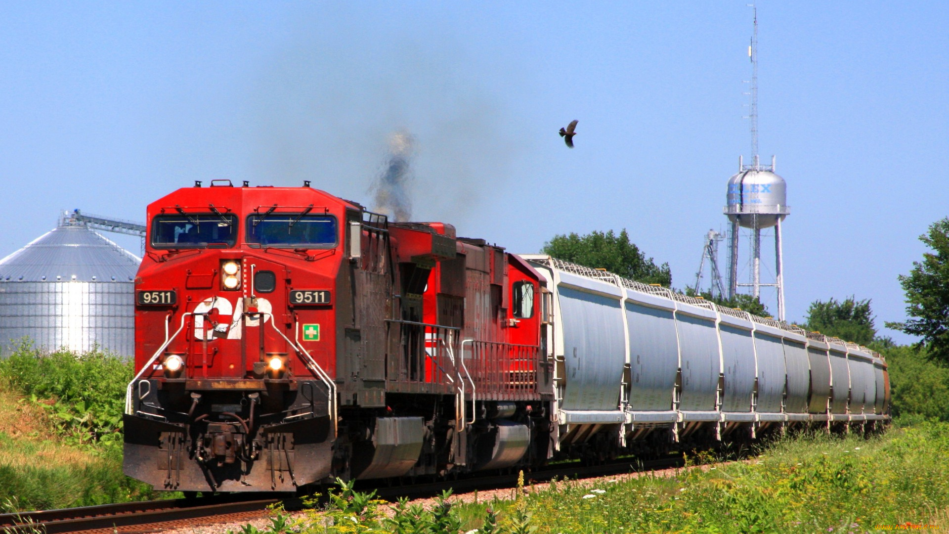 техника, поезда, рельсы, дорога, железная, состав, локомотив