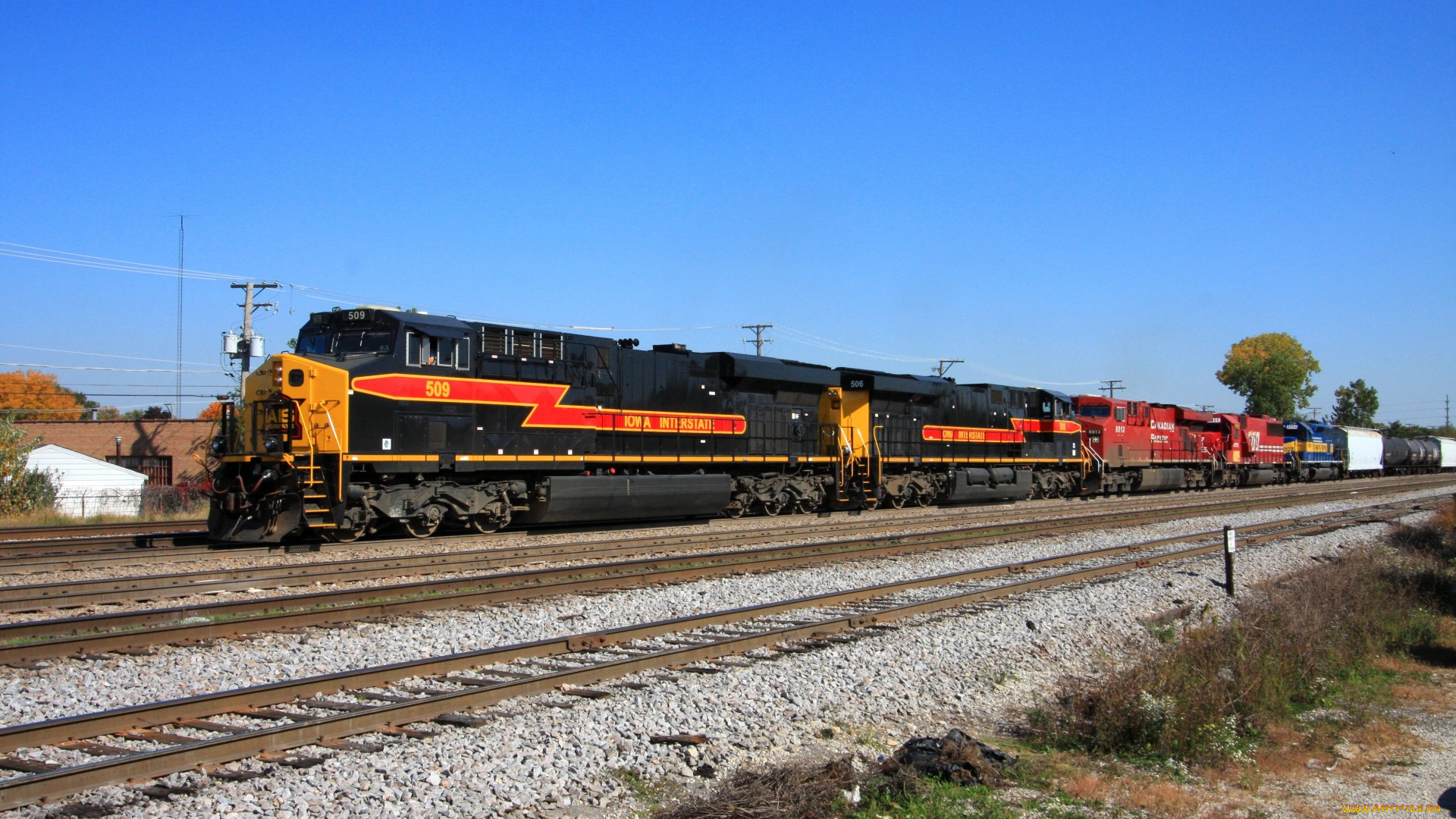 техника, поезда, состав, локомотив, рельсы, дорога, железная