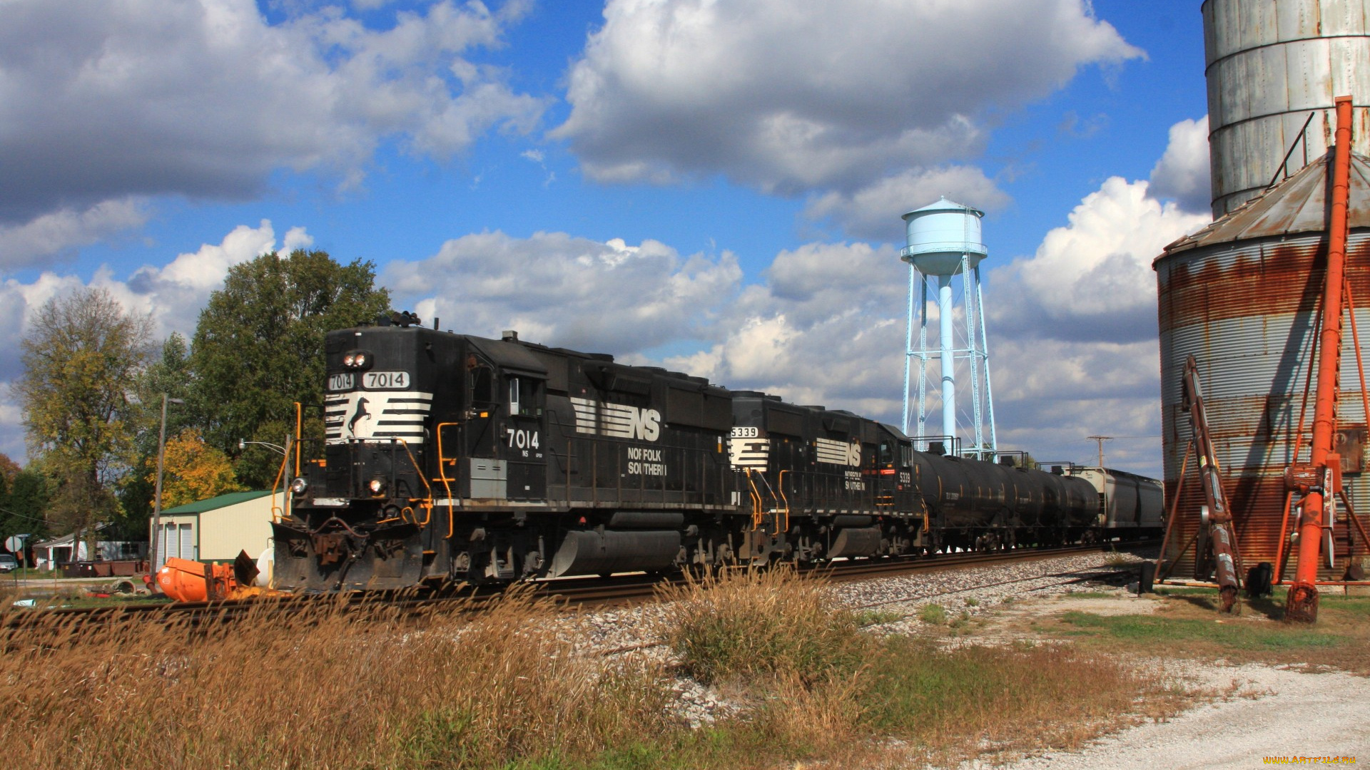 техника, поезда, состав, локомотив, рельсы, дорога, железная
