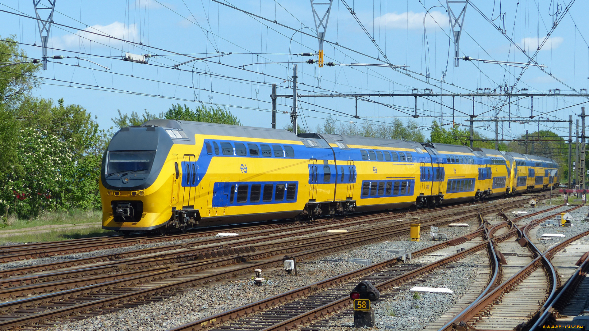 техника, поезда, состав, локомотив, железная, дорога, рельсы