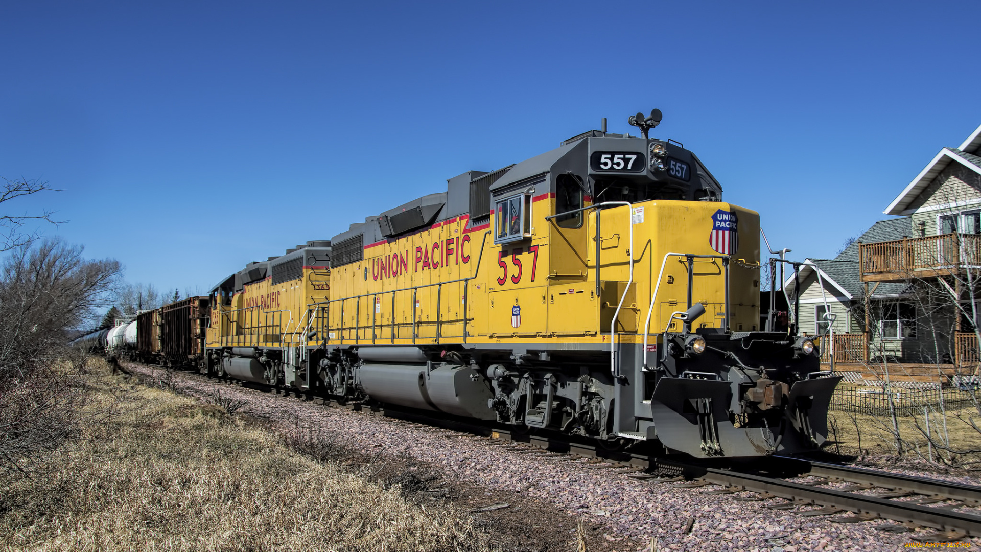 техника, поезда, железная, дорога, рельсы, локомотив, состав