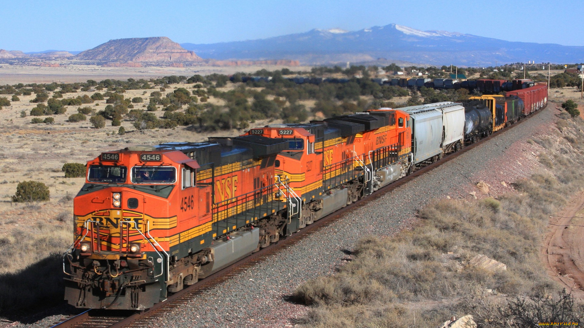 техника, поезда, железная, дорога, рельсы, локомотив, состав