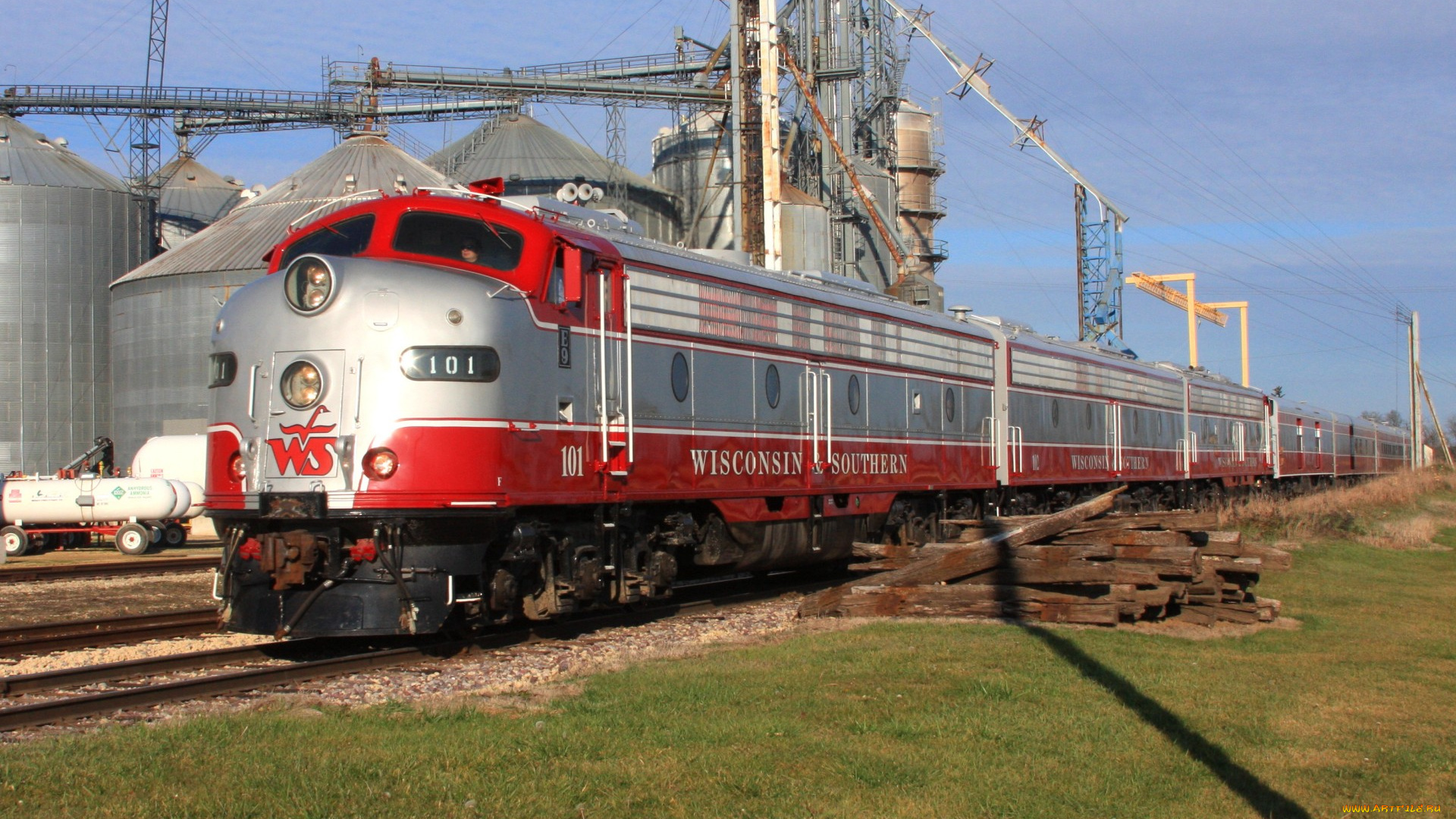 техника, поезда, железная, дорога, рельсы, локомотив, состав