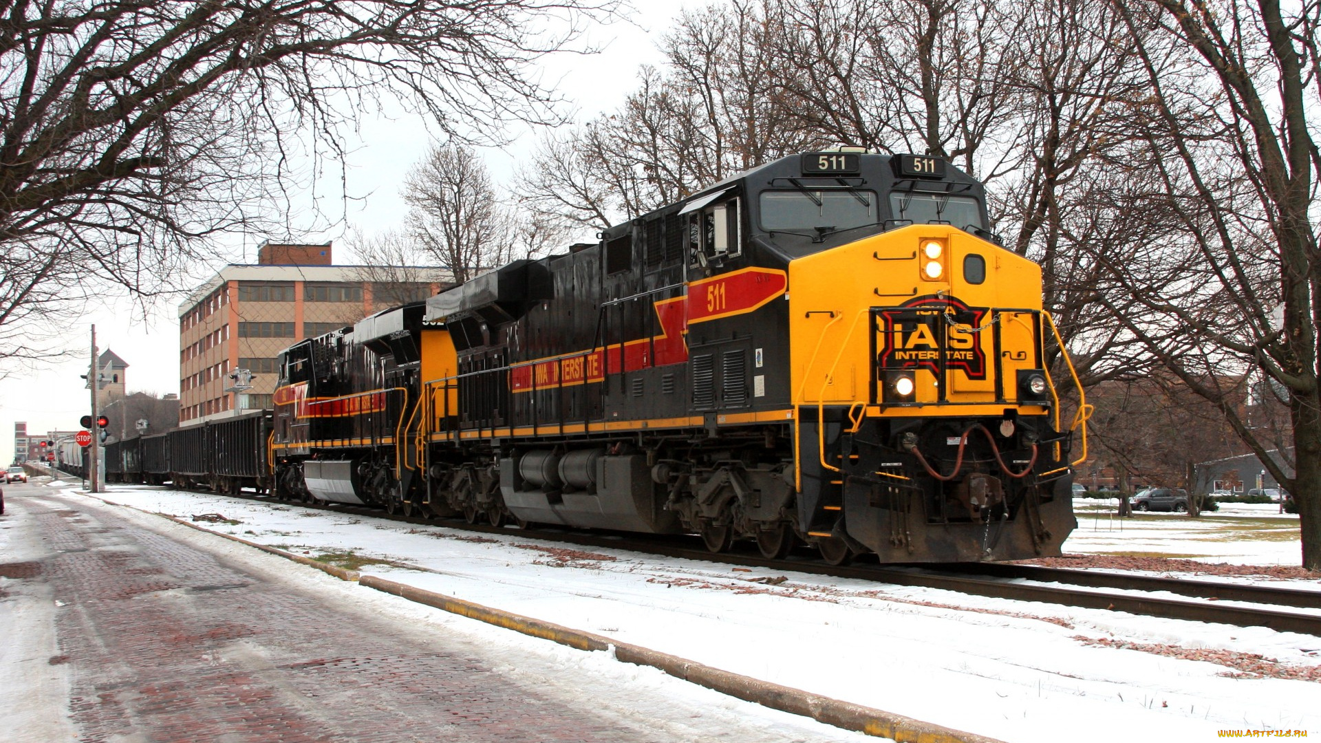 техника, поезда, железная, дорога, рельсы, локомотив, состав