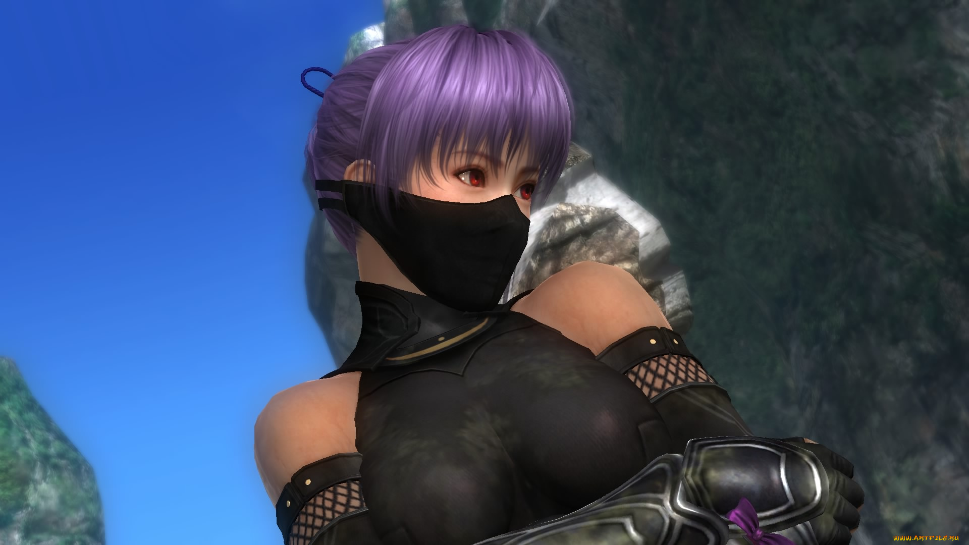 видео, игры, dead, or, alive, 5, фон, взгляд, девушка