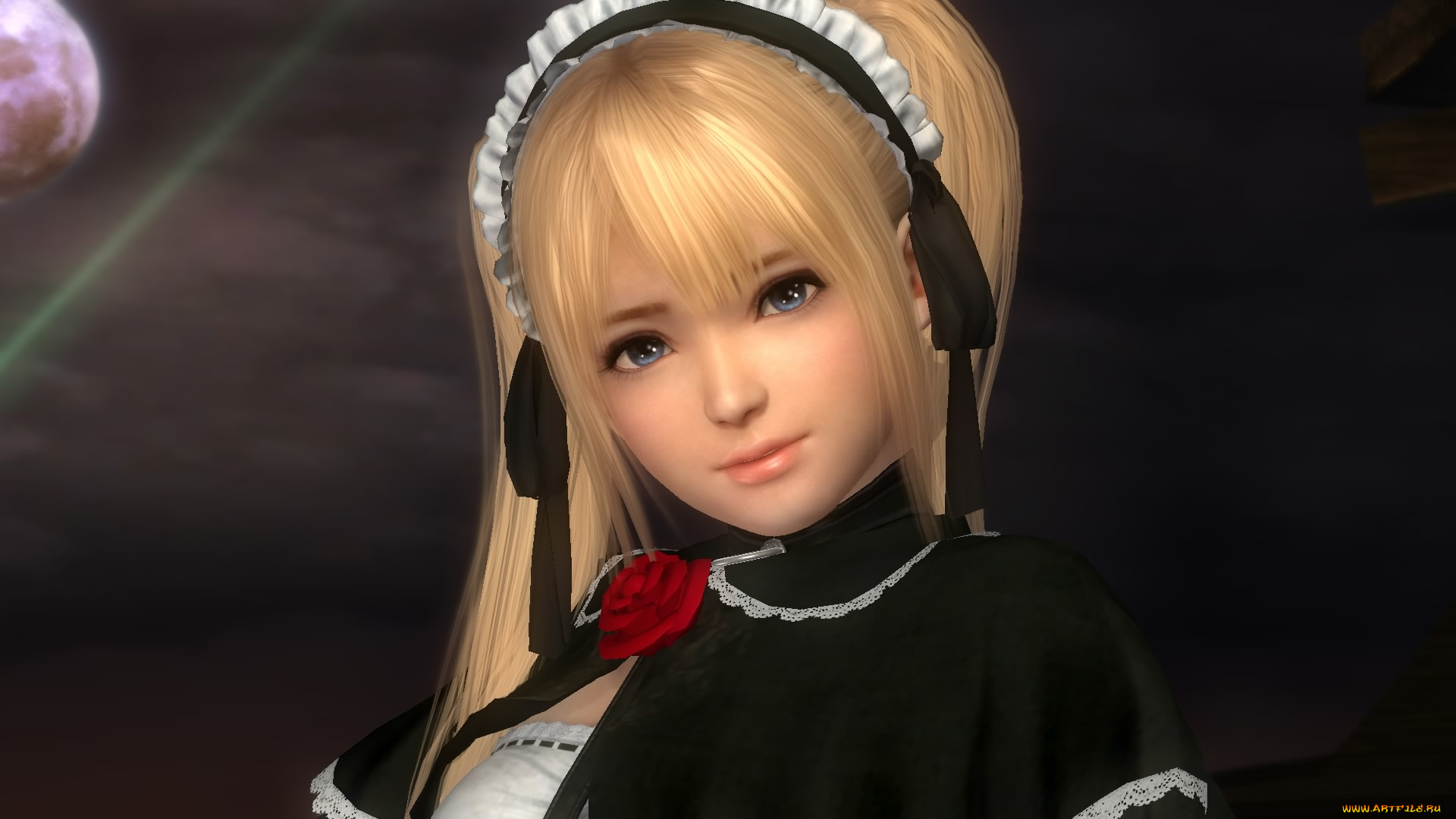 видео, игры, dead, or, alive, 5, фон, взгляд, девушка